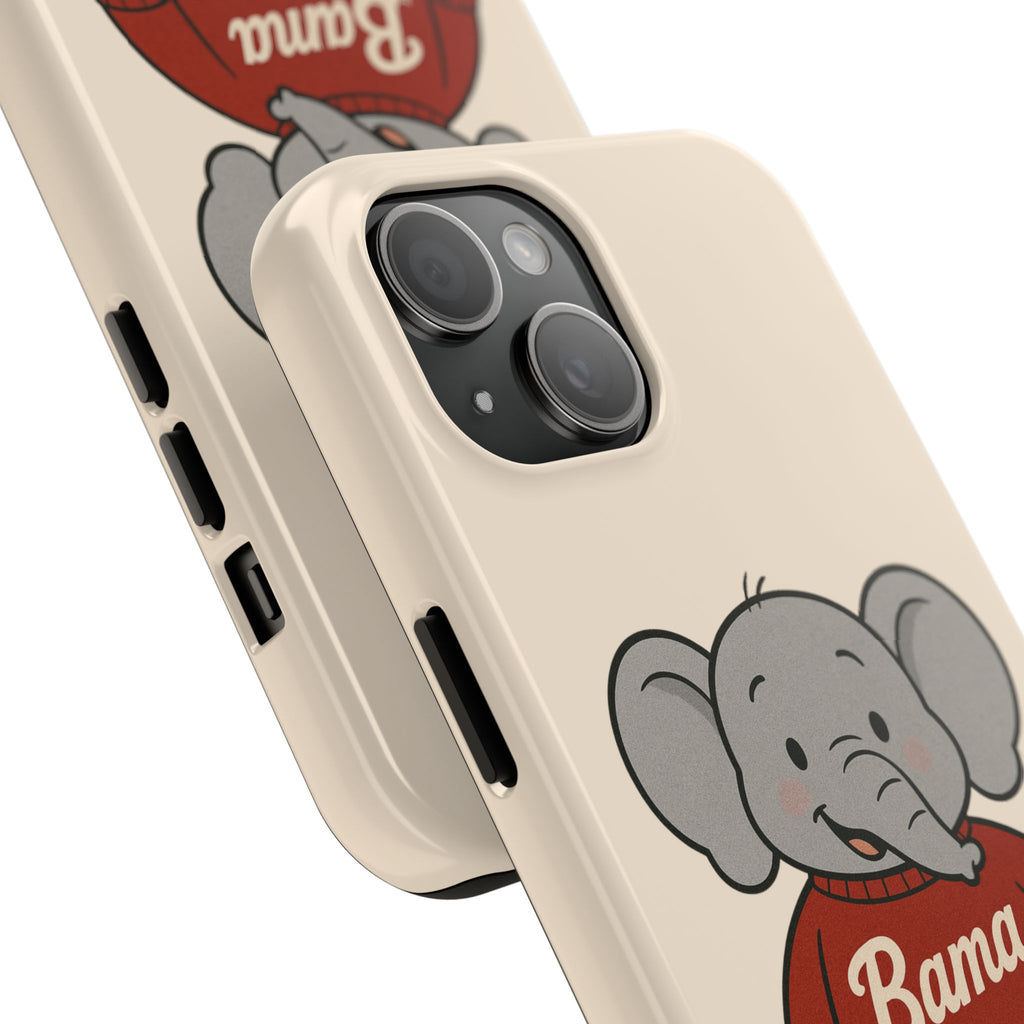 Alabama Phone Cases | Tough Bama Cases | Cute Animal Cases | Gifts for Students | Birthday Phone Accessories