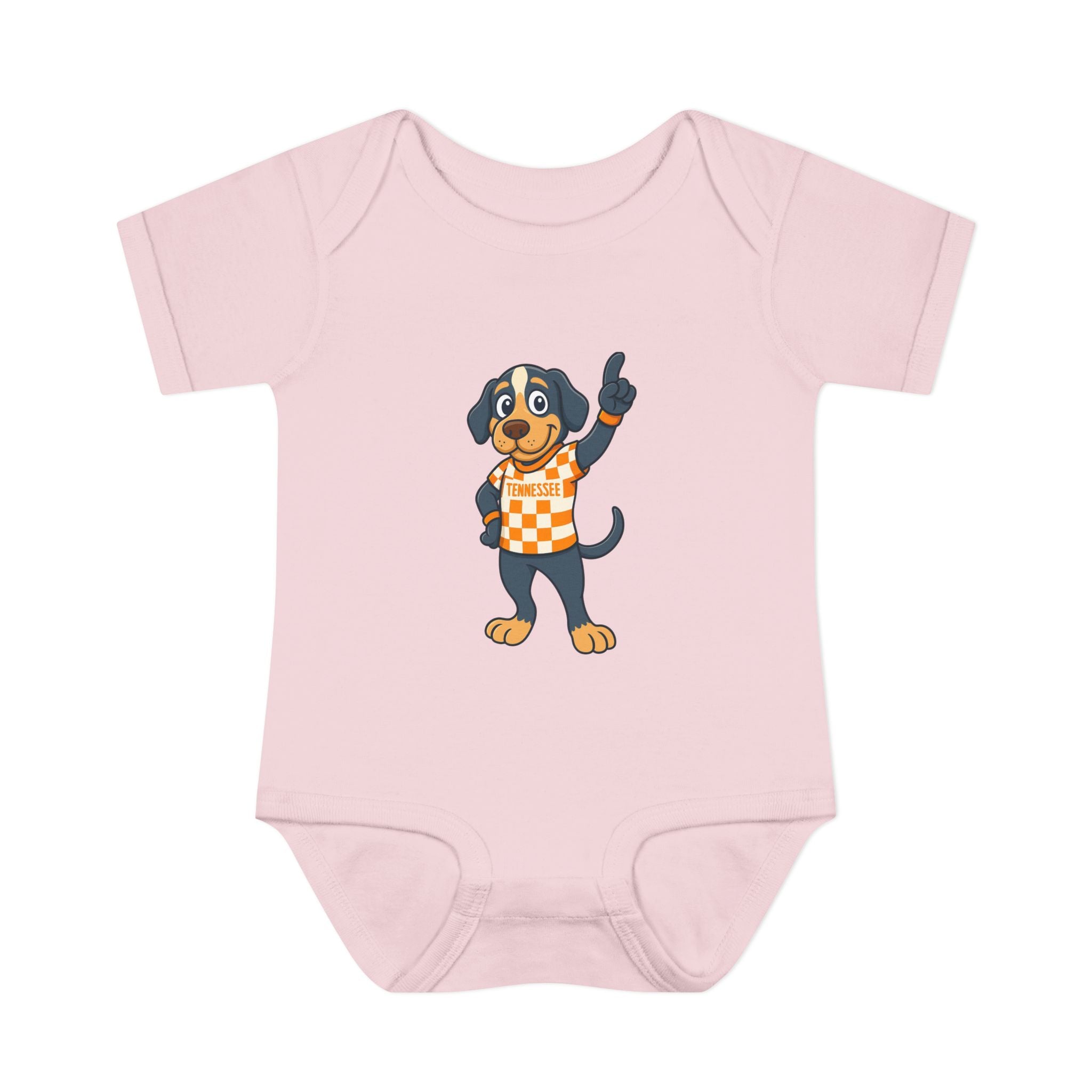 Tennessee Dog Infant Bodysuit (NB-24M) | Cute Baby Outfit | Newborn Gift | Baby Shower Gift for Tennessee Football Fan