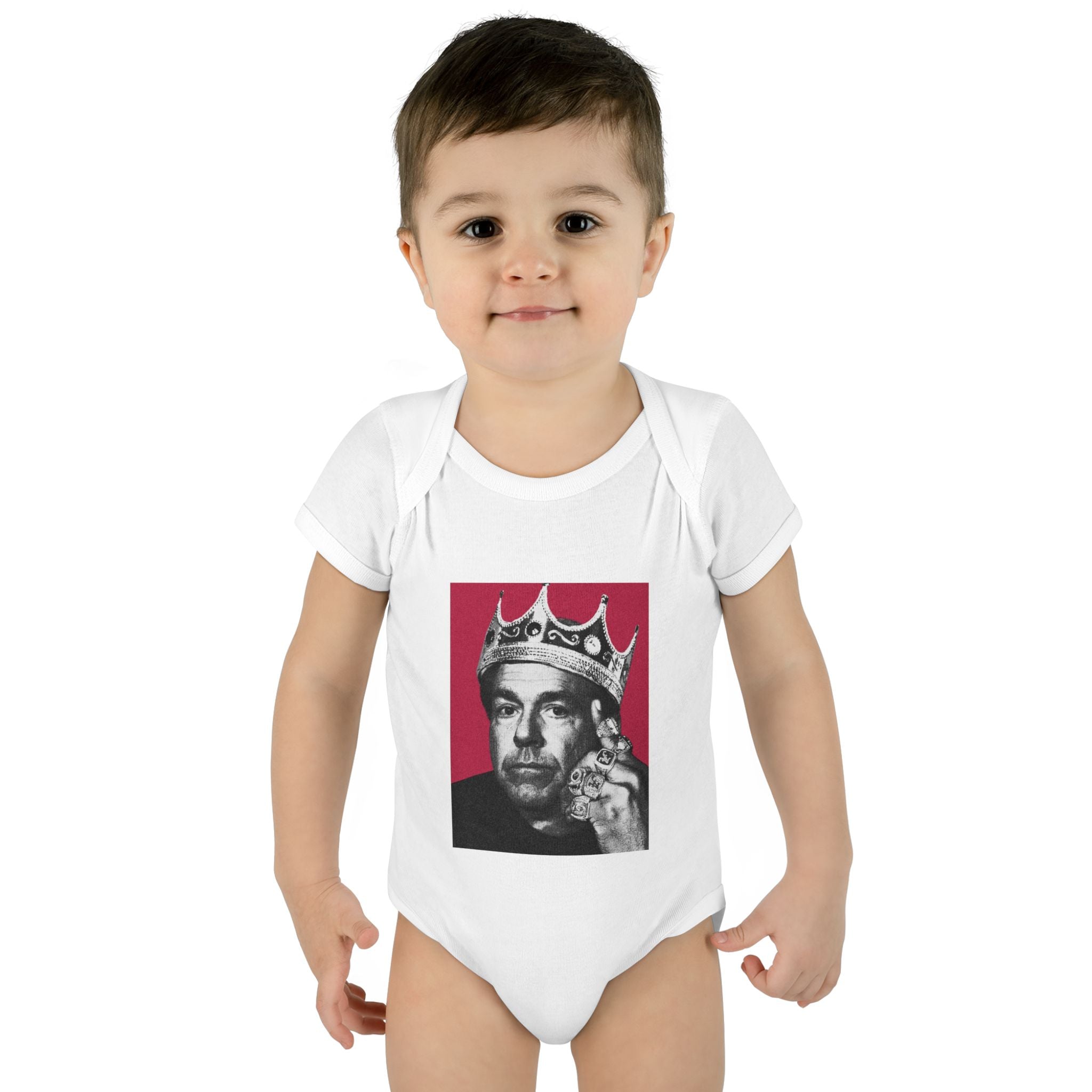 Saban Rings Bodysuit (NB-24M) | Infant Outfit | Baby Onesie | Cool Baby Clothes | Baby Shower Gift for Alabama Fans | Fun Infant Wear