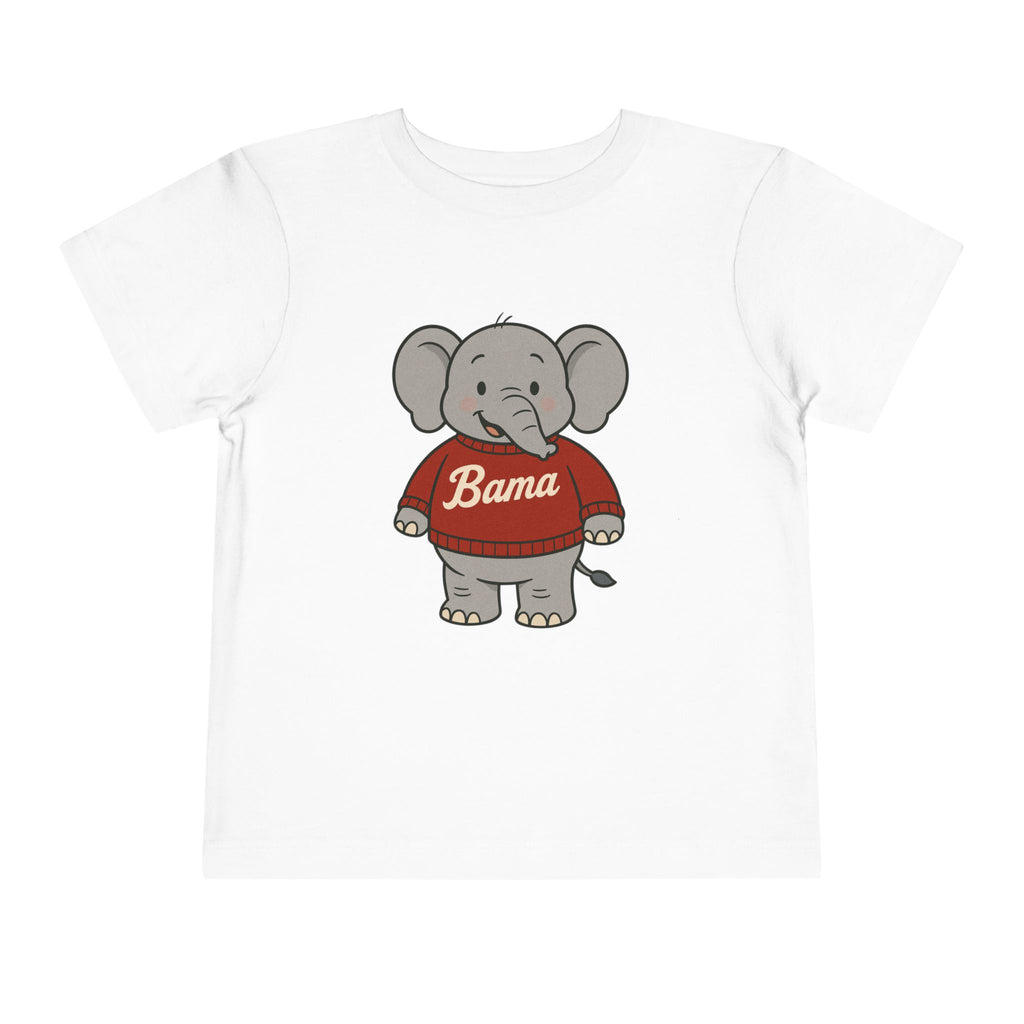 Alabama Elephant Toddler Tee (2T-5T) | Cute Baby Shirt | Children's Apparel |  Birthday Gift | Baby Shower Present