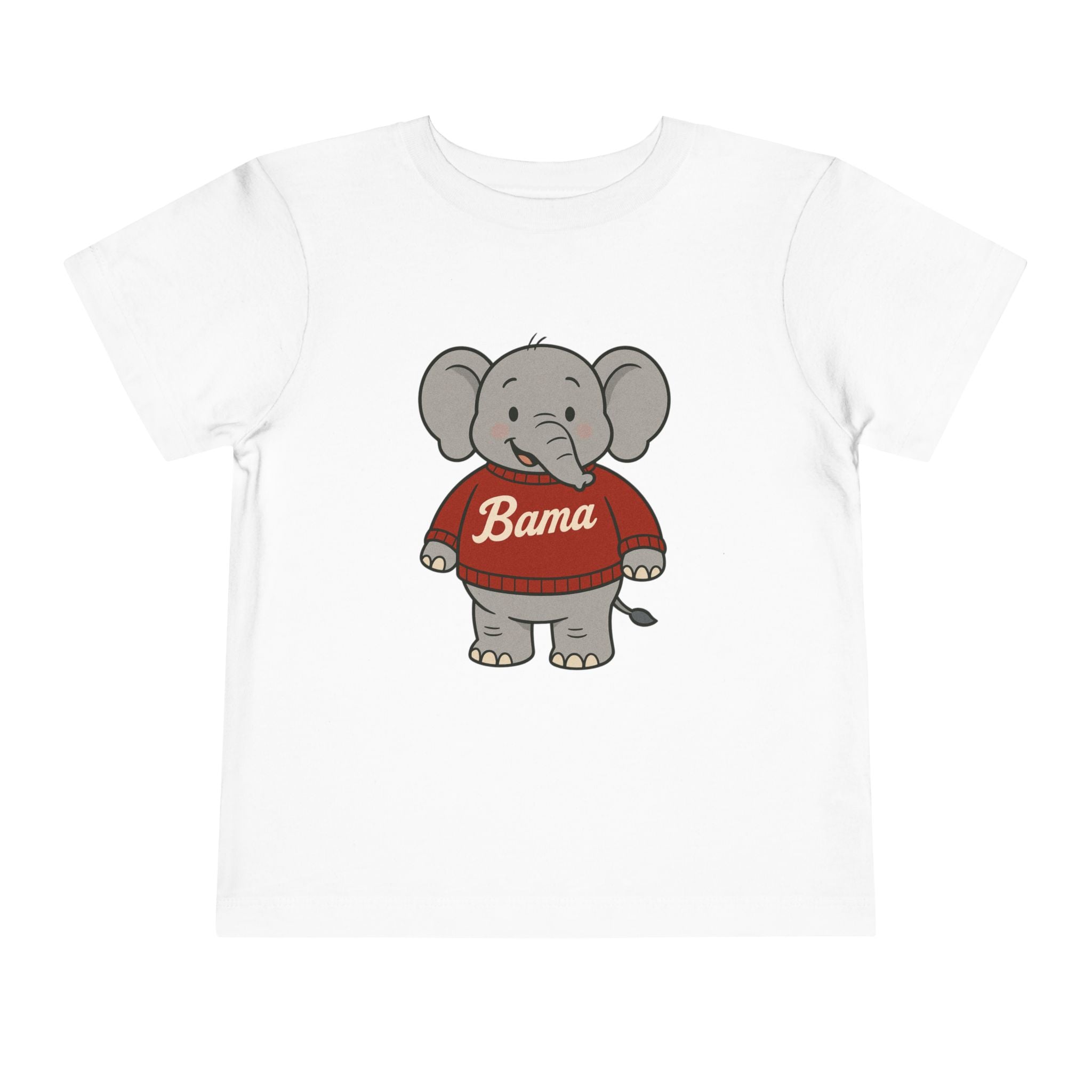Alabama Elephant Toddler Tee (2T-5T) | Cute Baby Shirt | Children's Apparel |  Birthday Gift | Baby Shower Present