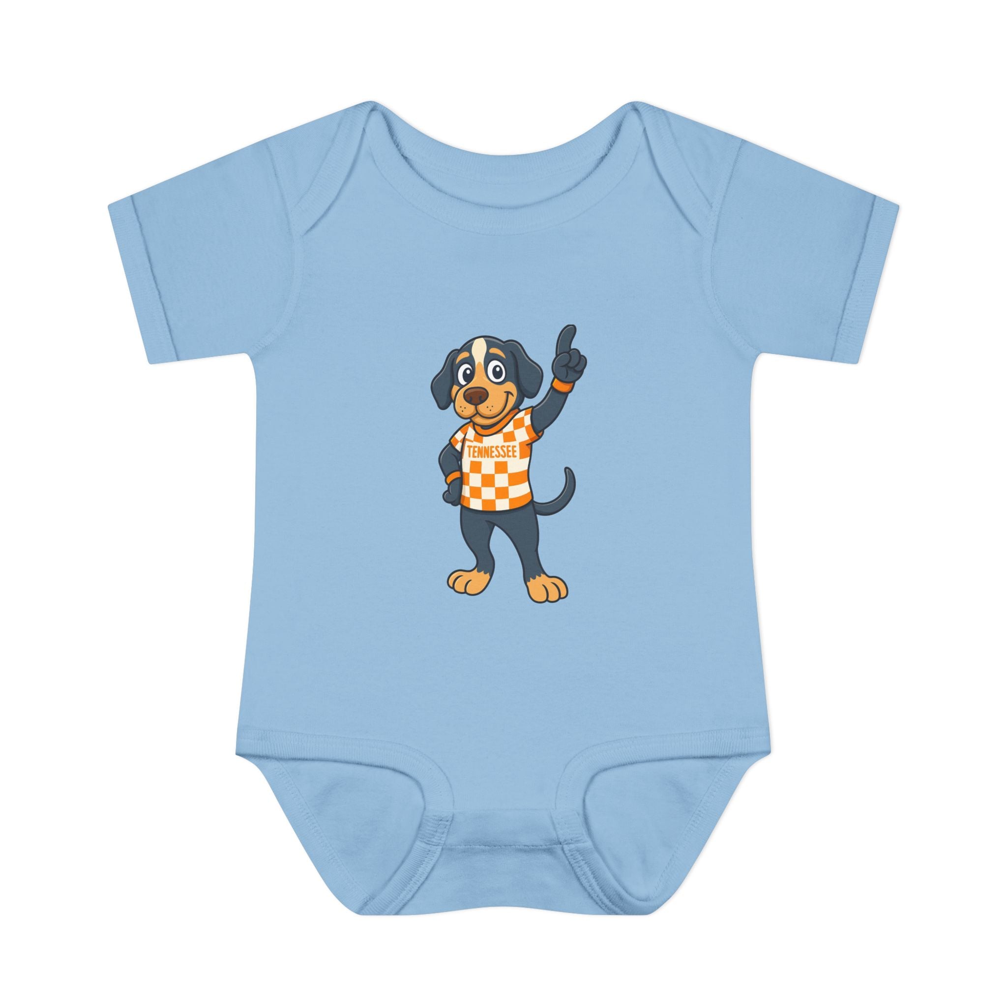 Tennessee Dog Infant Bodysuit (NB-24M) | Cute Baby Outfit | Newborn Gift | Baby Shower Gift for Tennessee Football Fan