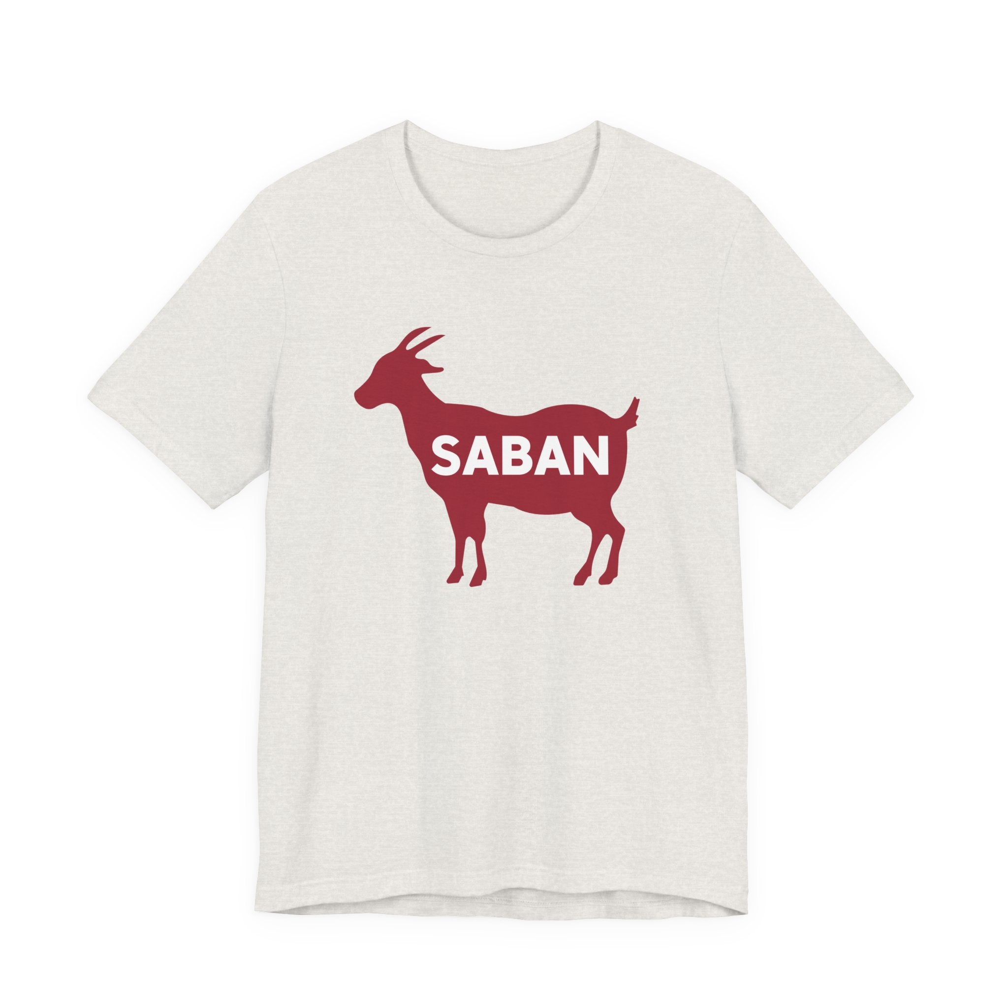 Saban Goat Unisex Jersey Tee, Casual Wear, Gift for Animal Lovers, Farm-Themed Fashion, Birthday or Holiday Gift