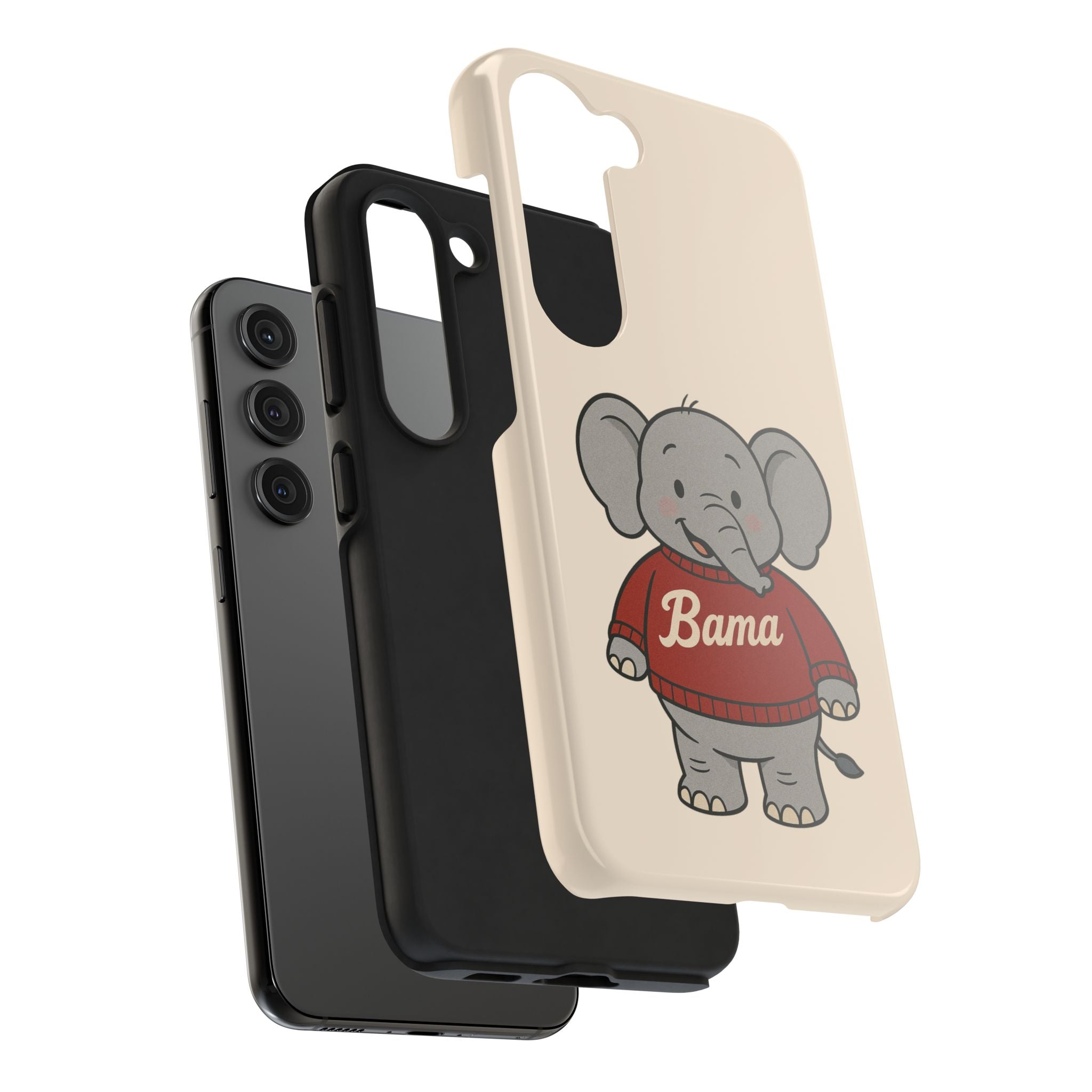 Alabama Phone Cases | Tough Bama Cases | Cute Animal Cases | Gifts for Students | Birthday Phone Accessories