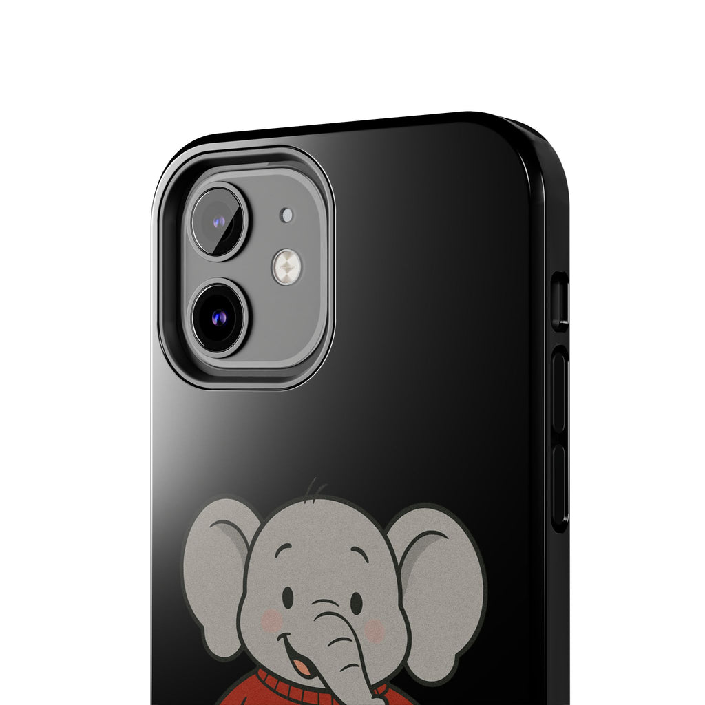 Alabama Elephant Tough Phone Case | Perfect for Alabama Fans | Gift for College Students | College Merchandise | Bama Unique Phone Cover