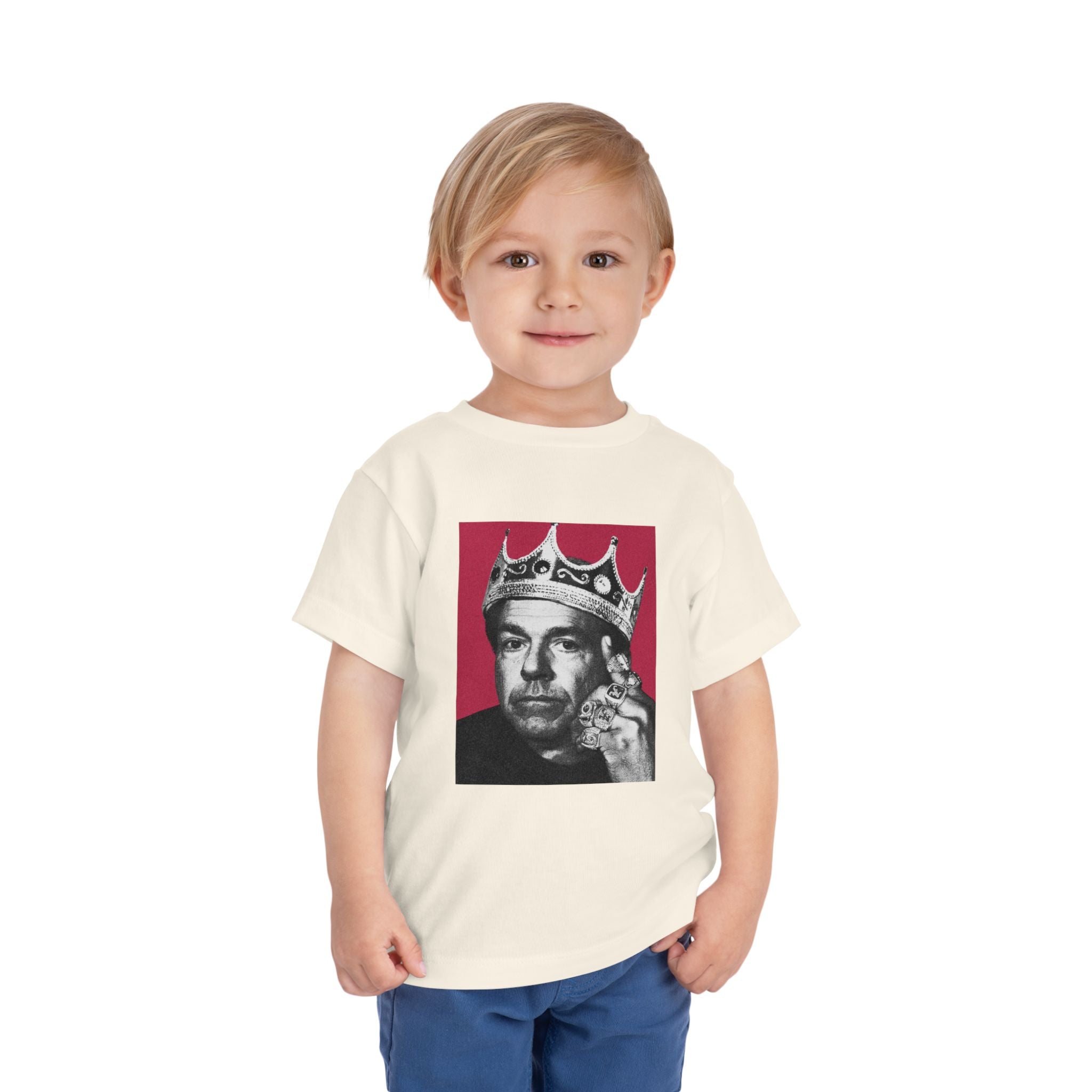 Saban Rings Toddler T-Shirt (2T-5T) GOAT | Retired Crown Tee  Shirt for Little Ones | Birthday Gift | Alabama Football