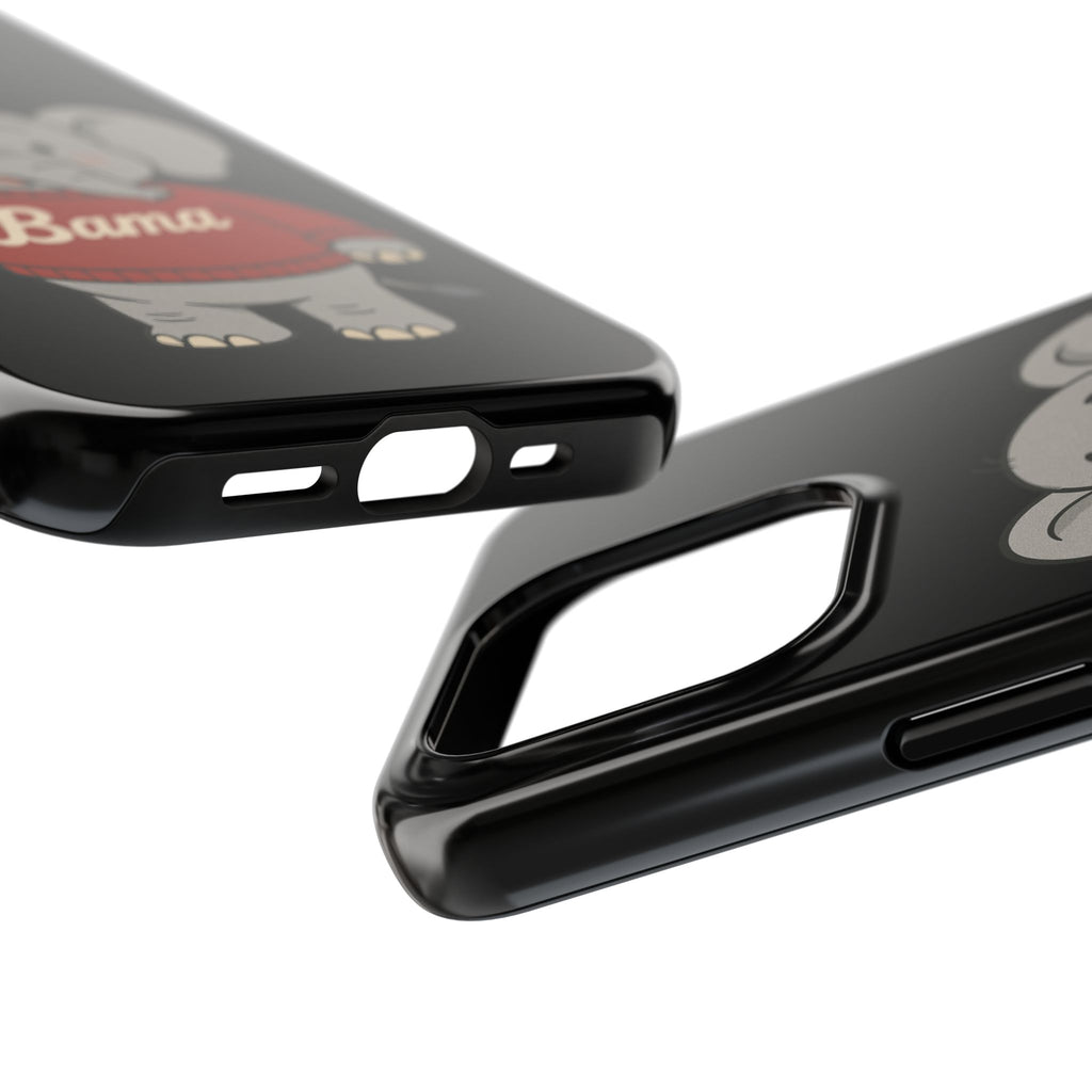 Alabama Elephant Tough Phone Case | Perfect for Alabama Fans | Gift for College Students | College Merchandise | Bama Unique Phone Cover