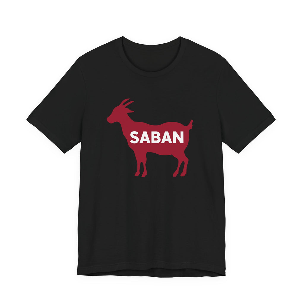 Saban Goat Unisex Jersey Tee, Casual Wear, Gift for Animal Lovers, Farm-Themed Fashion, Birthday or Holiday Gift