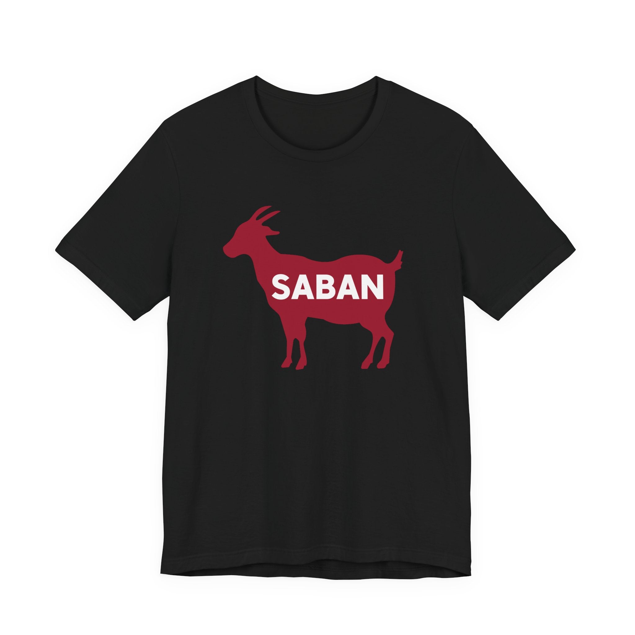 Saban Goat Unisex Jersey Tee, Casual Wear, Gift for Animal Lovers, Farm-Themed Fashion, Birthday or Holiday Gift
