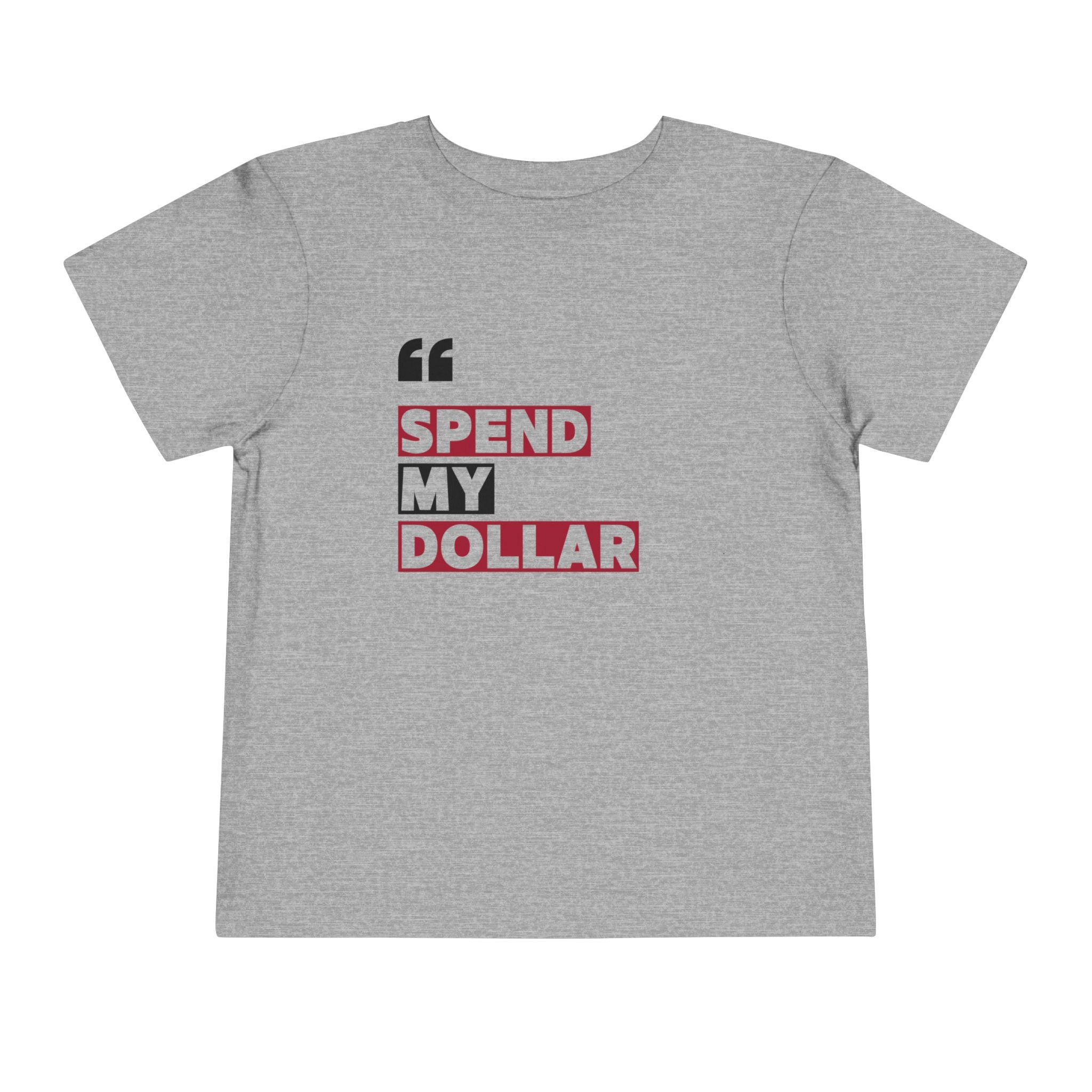 Alabama Toddler Spend My Dollar Short Sleeve Tee (2T-5T) |  Tuscaloosa T-Shirt  | Cute Gift for Kids