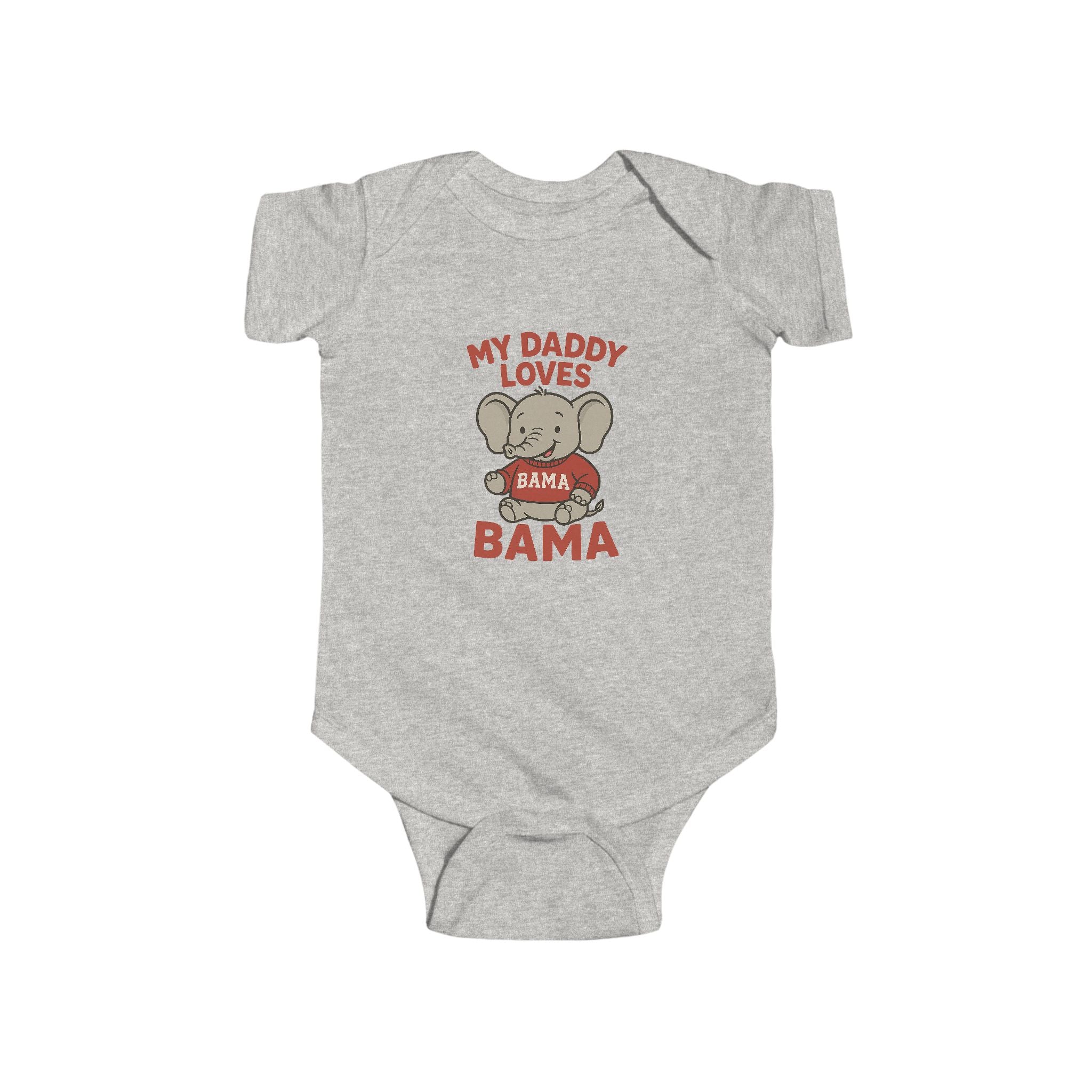 My Daddy Loves Bama Infant (NB-24M) | Cute Baby Outfit | Toddler Gift | Newborn Clothing | Baby Shower Present