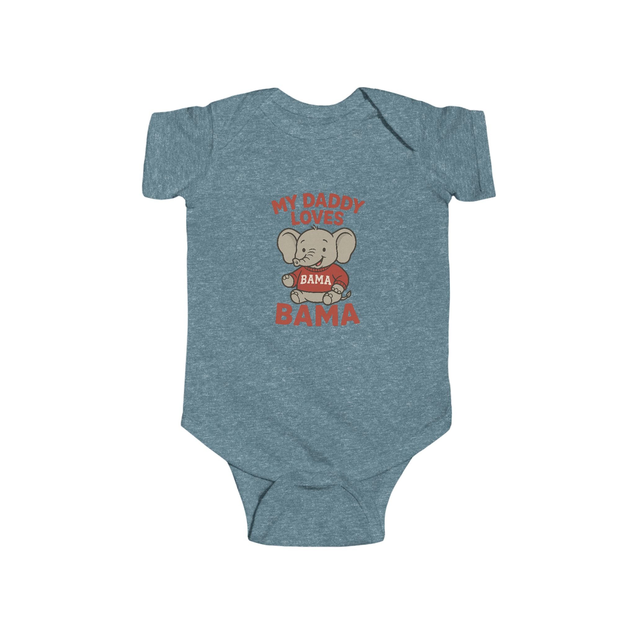 My Daddy Loves Bama Infant (NB-24M) | Cute Baby Outfit | Toddler Gift | Newborn Clothing | Baby Shower Present