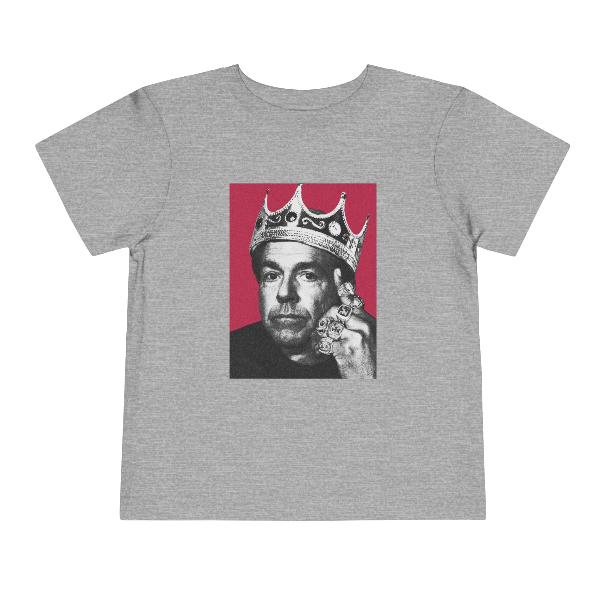 Saban Rings Toddler T-Shirt (2T-5T) GOAT | Retired Crown Tee  Shirt for Little Ones | Birthday Gift | Alabama Football