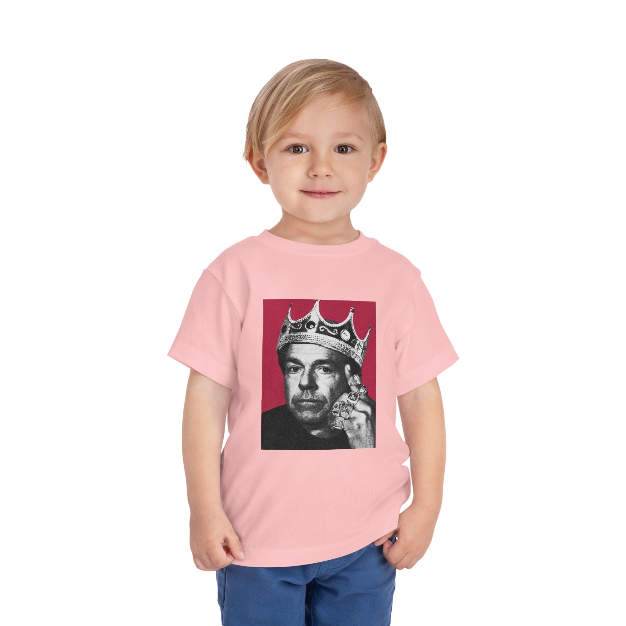 Saban Rings Toddler T-Shirt (2T-5T) GOAT | Retired Crown Tee  Shirt for Little Ones | Birthday Gift | Alabama Football