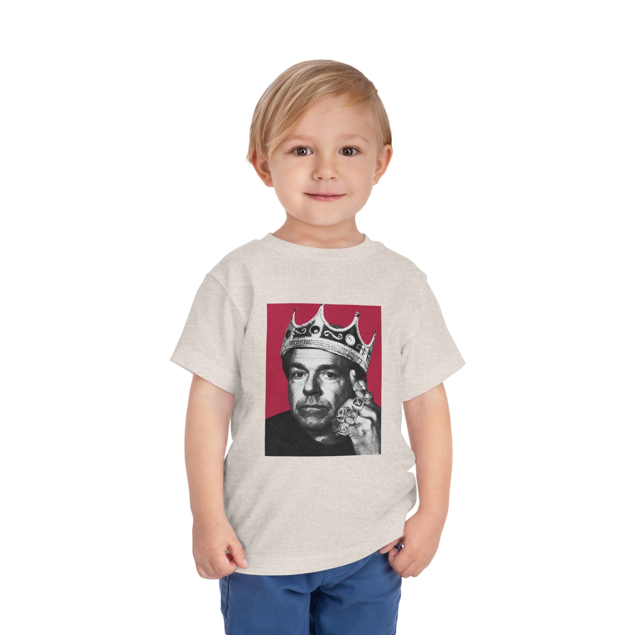 King Saban Toddler Shirt for Toddlers (2T-6T)| Alabama Football T-Shirt for Kids