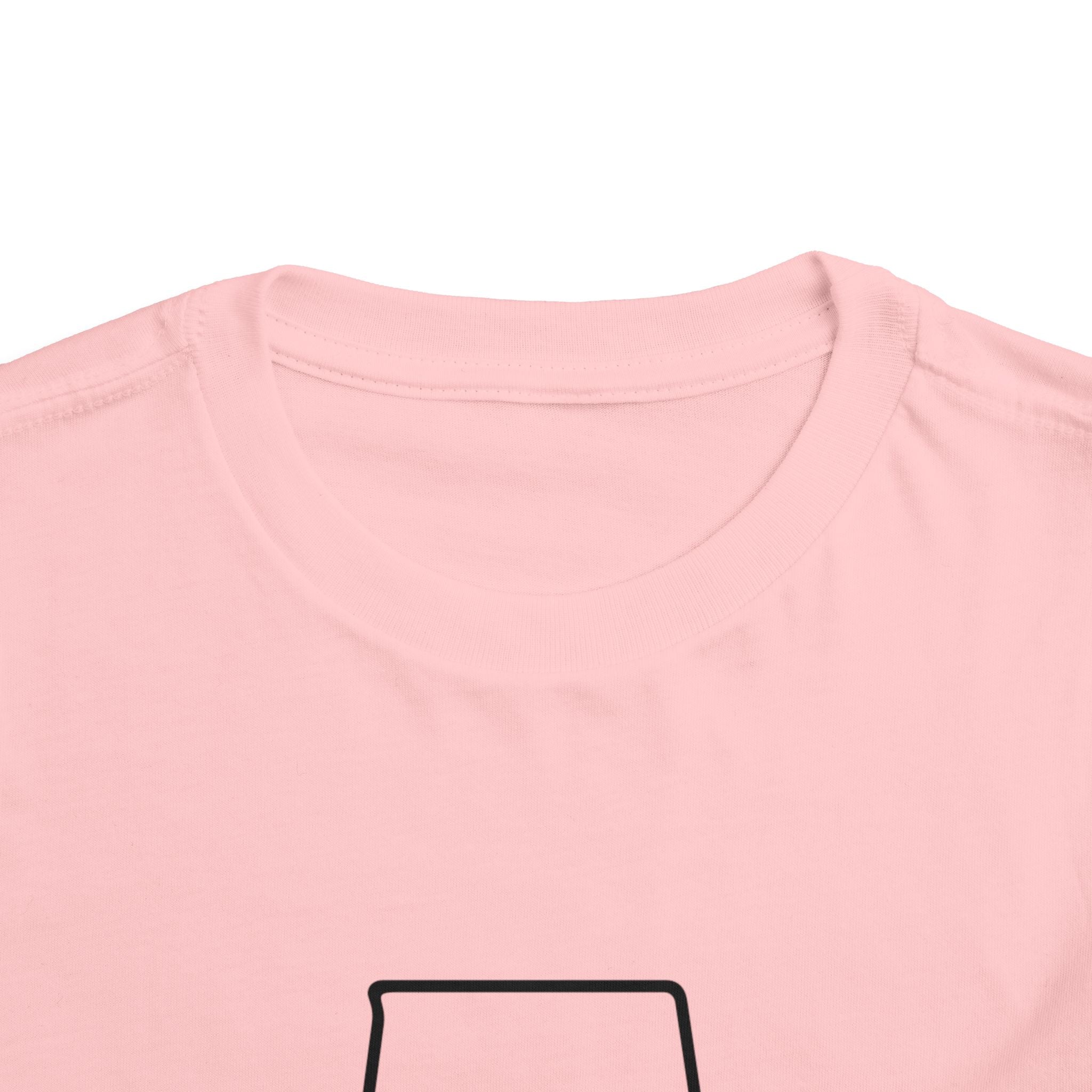 Alabama State Toddler Tee (2T-5T) | Cute Short Sleeve Bama Shirt |  Tide Shirt | Alabama Football Toddler Gift