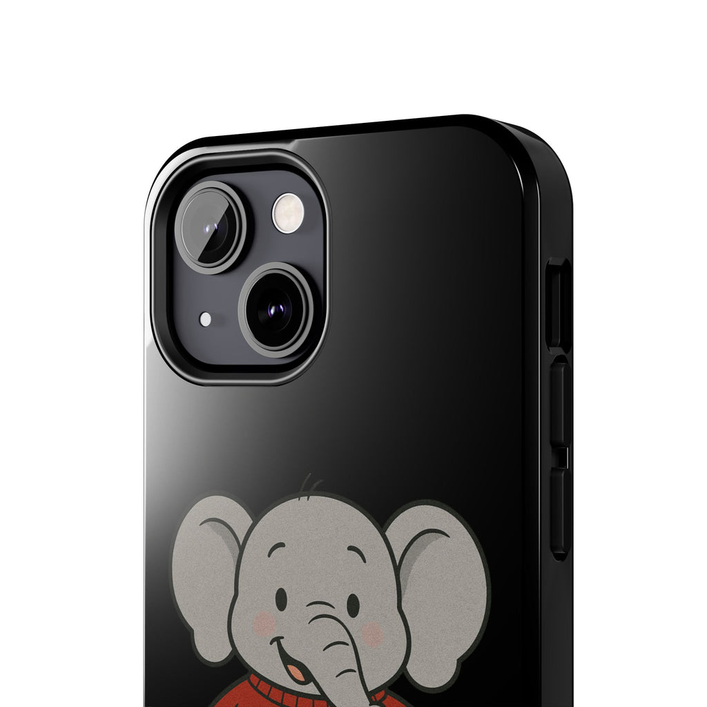 Alabama Elephant Tough Phone Case | Perfect for Alabama Fans | Gift for College Students | College Merchandise | Bama Unique Phone Cover