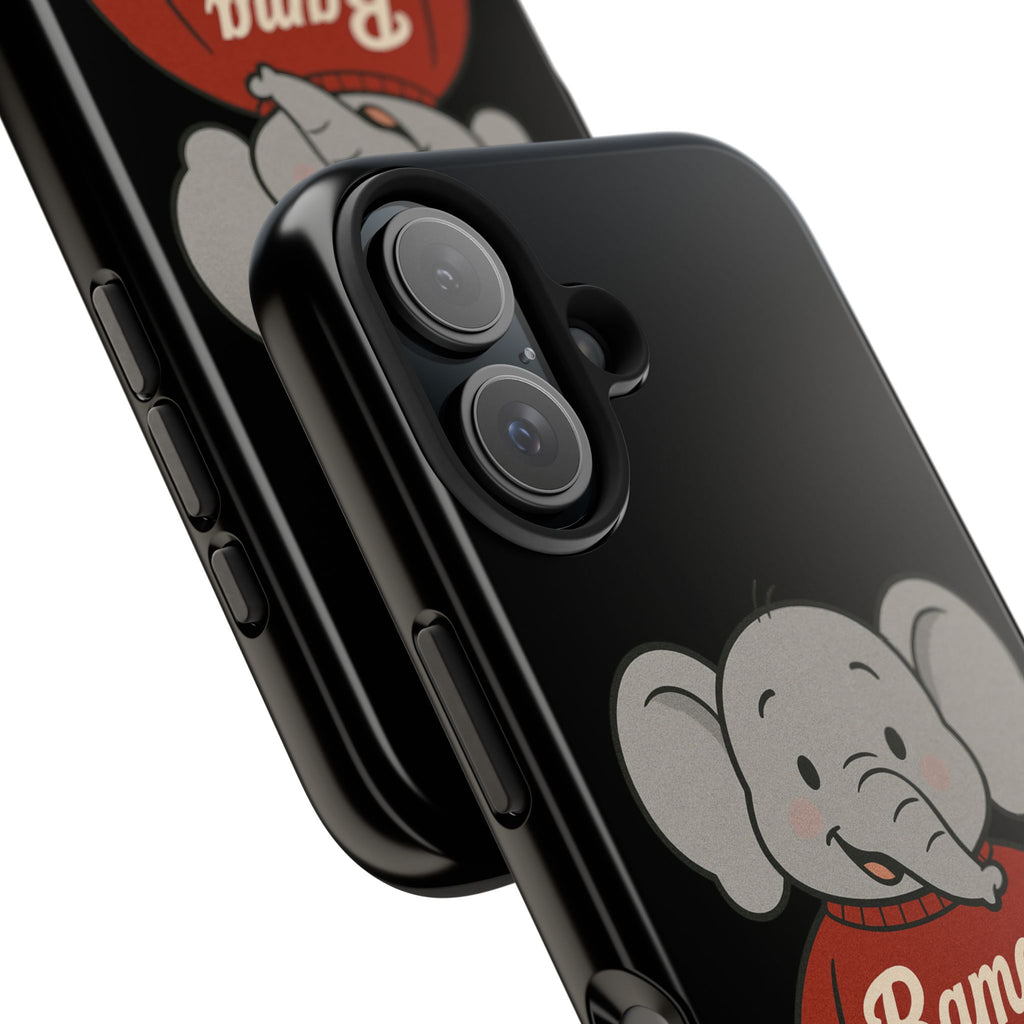 Alabama Elephant Tough Phone Case | Perfect for Alabama Fans | Gift for College Students | College Merchandise | Bama Unique Phone Cover