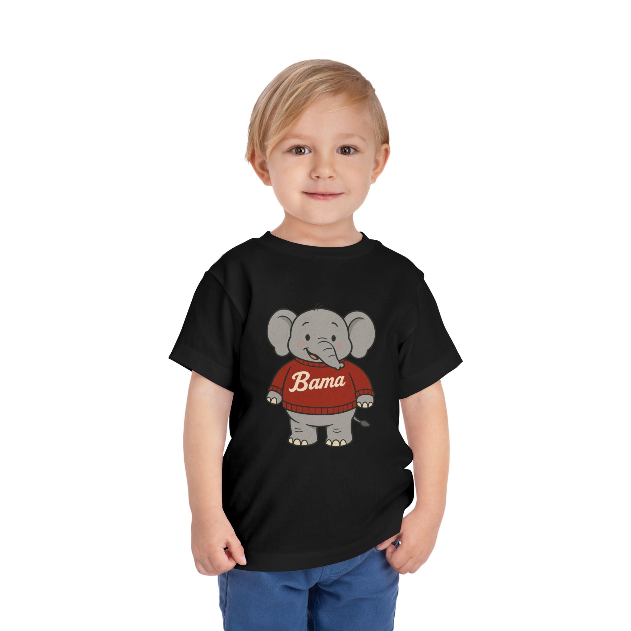 Alabama Elephant Toddler Tee (2T-5T) | Cute Baby Shirt | Children's Apparel |  Birthday Gift | Baby Shower Present