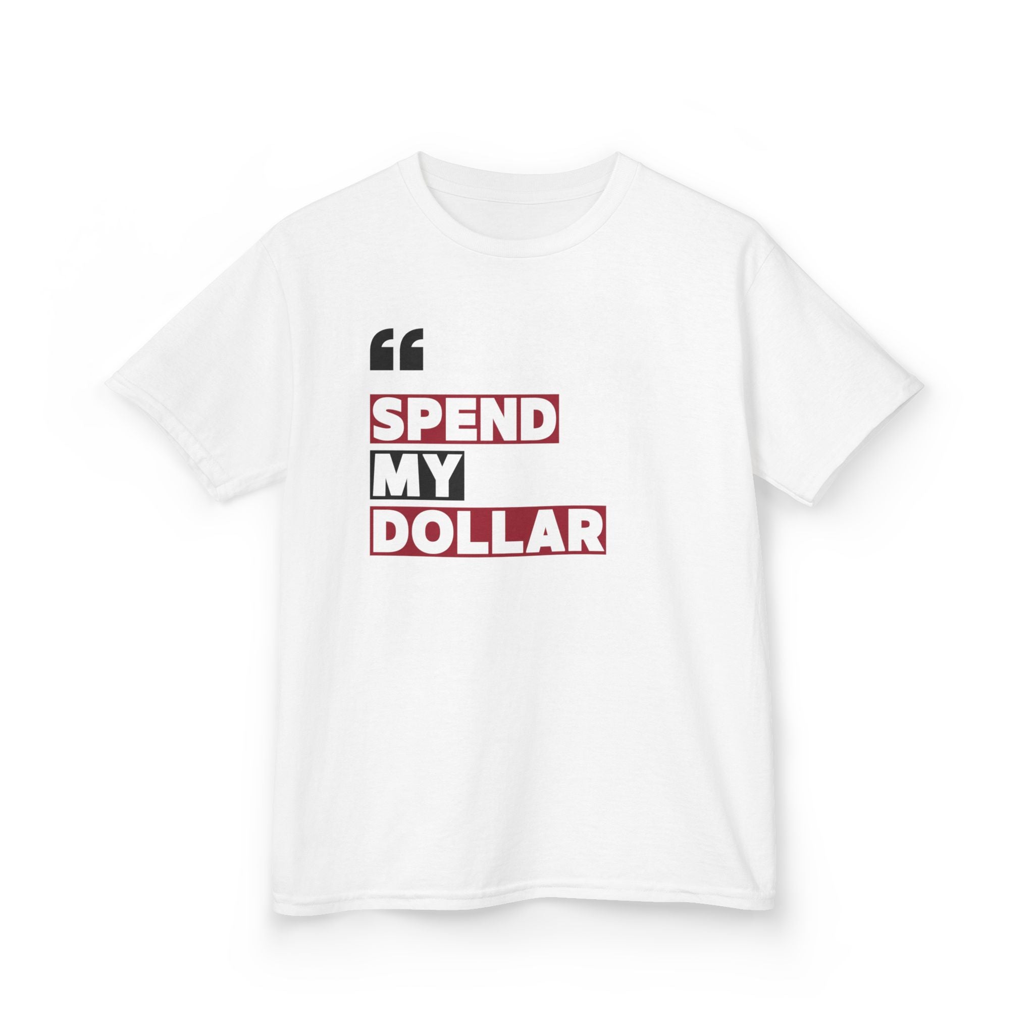 Spend My Dollar Alabama Football Youth Graphic Tee (XS-XL) | Unisex Kids T-Shirt | Tuscaloosa Tee Shirt Birthday Gifts