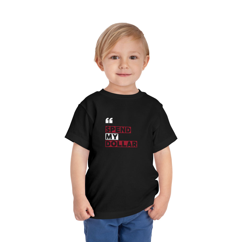 Alabama Spend My Dollar Cute Toddler Shirt (2T-5T) | Tuscaloosa Tee Shirt Sleeve Tee