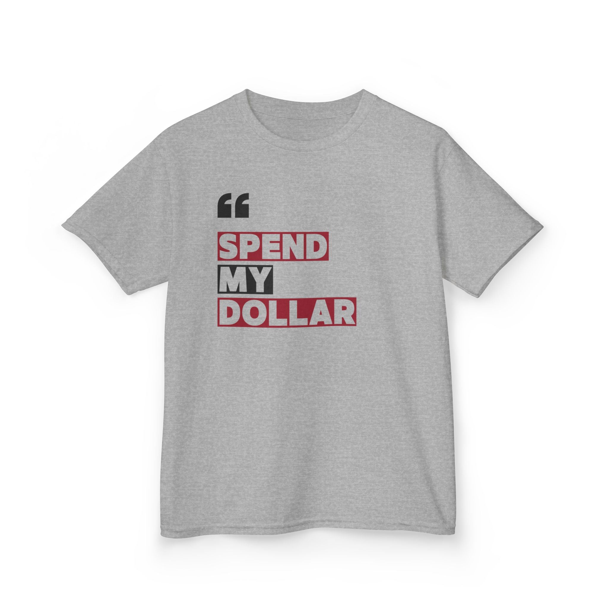 Spend My Dollar Alabama Football Youth Graphic Tee (XS-XL) | Unisex Kids T-Shirt | Tuscaloosa Tee Shirt Birthday Gifts