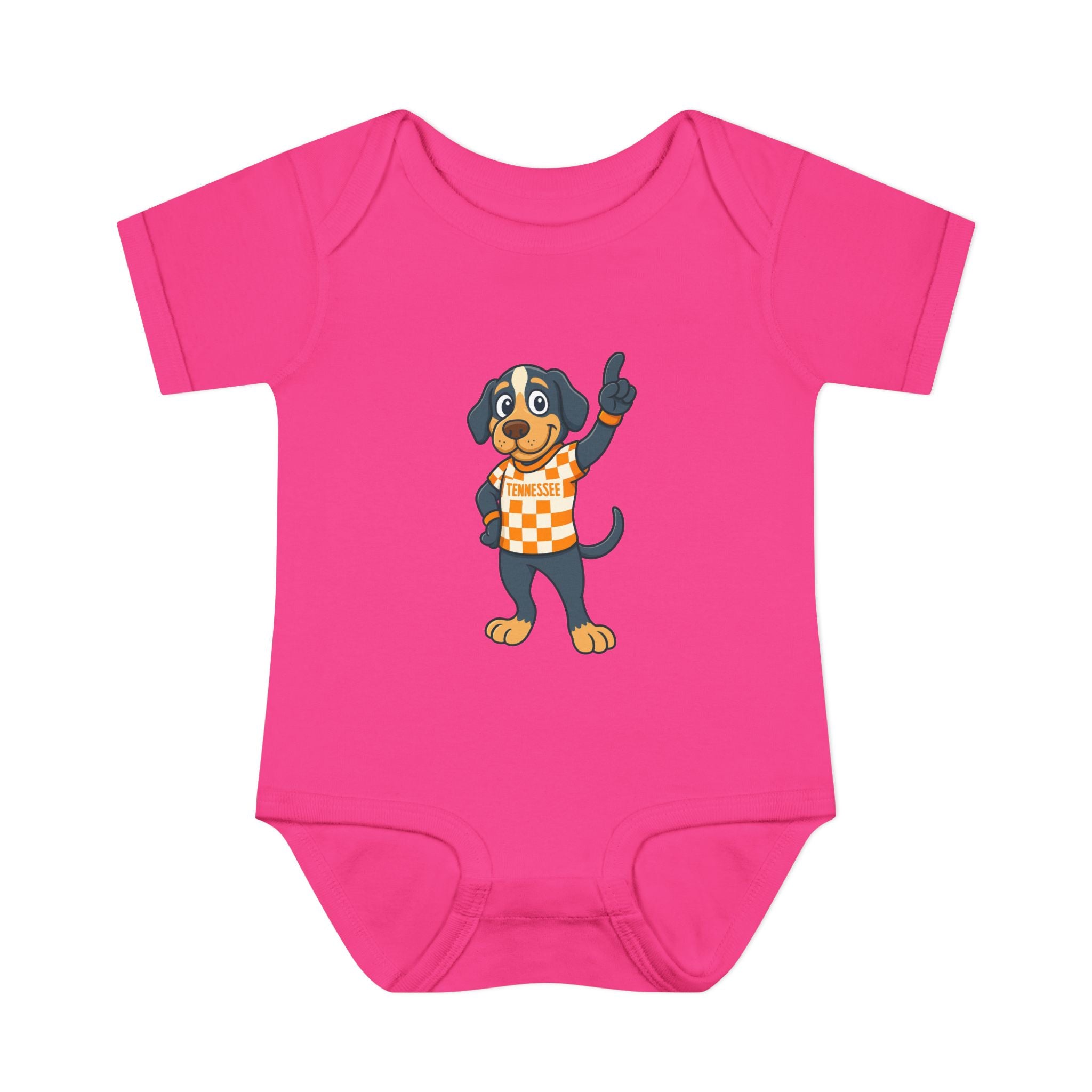 Tennessee Dog Infant Bodysuit (NB-24M) | Cute Baby Outfit | Newborn Gift | Baby Shower Gift for Tennessee Football Fan