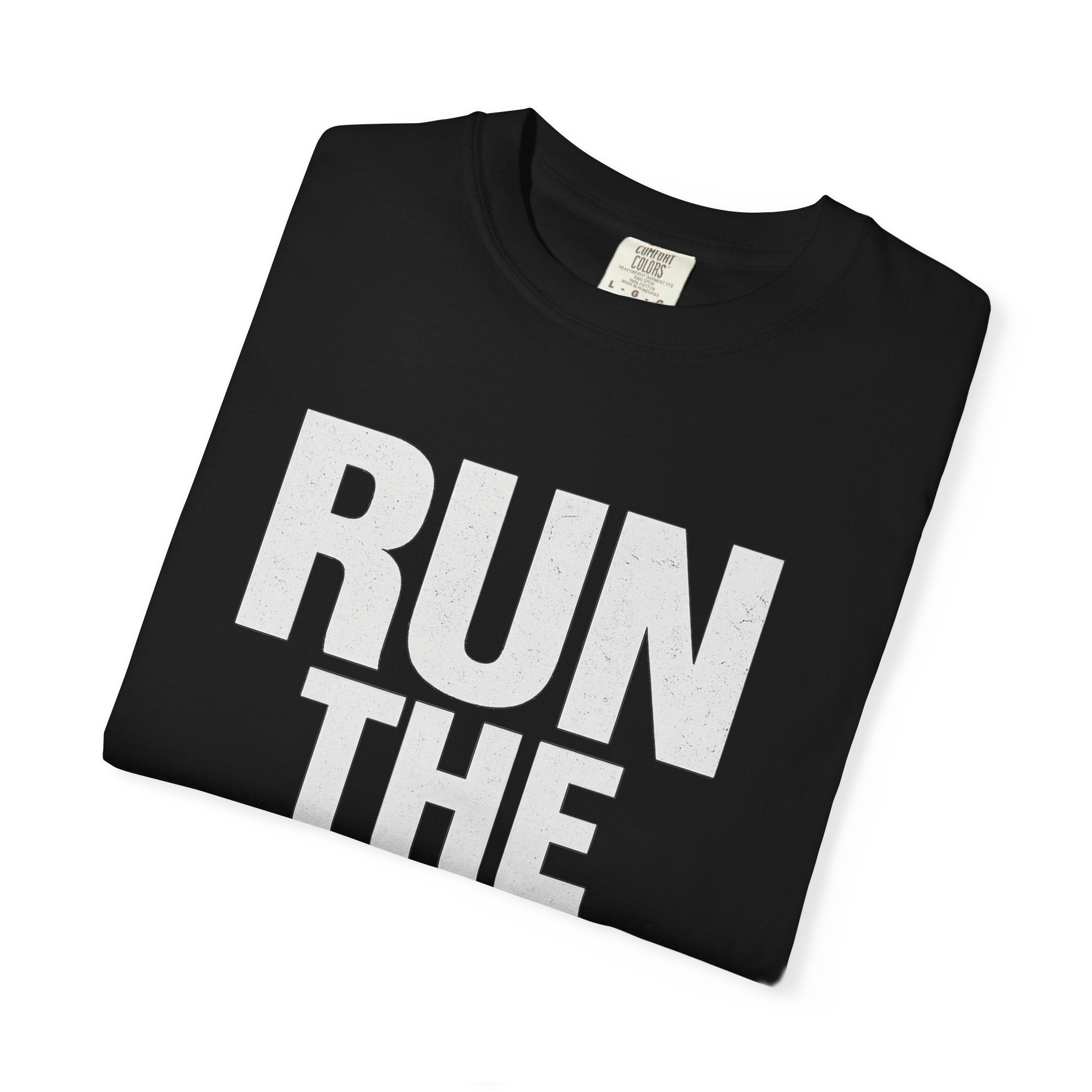 Run the Damn Ball Shirt | Funny Football Game Day T-Shirt | Offensive Line Coach Gift | Tailgate Apparel Comfort Colors