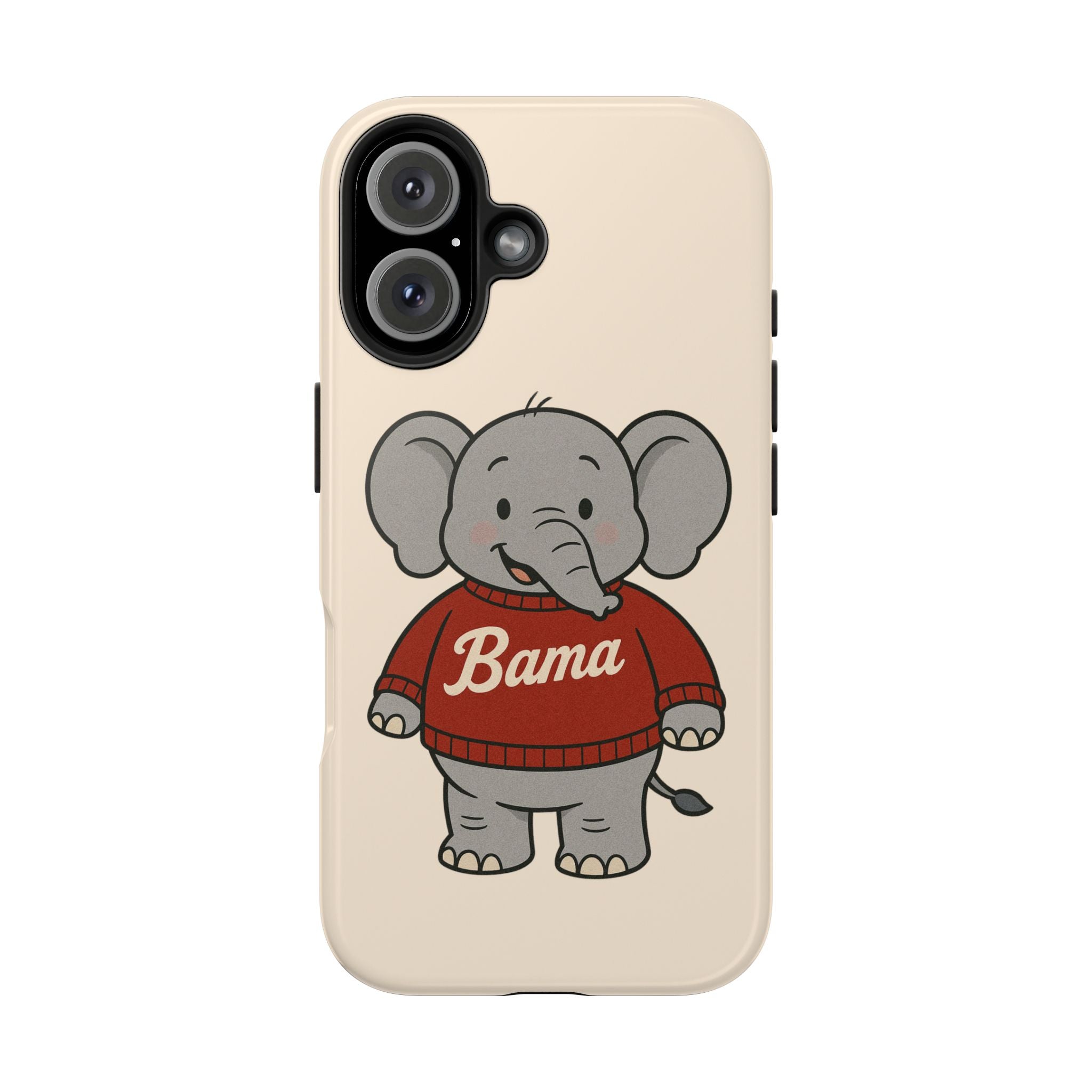 Alabama Phone Cases | Tough Bama Cases | Cute Animal Cases | Gifts for Students | Birthday Phone Accessories