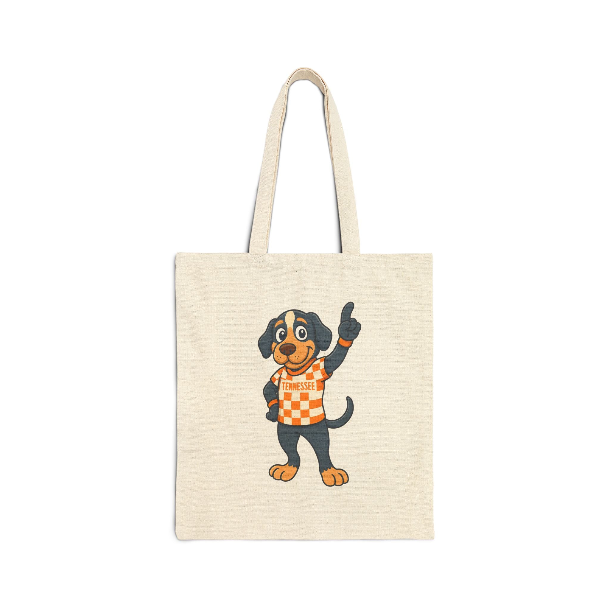Tennessee Football Tote Bag | Cute Pet Lover Gift | Eco-Friendly Shopping Bag | Knoxville Dog-Themed Canvas Bag | Pup Lover Tote