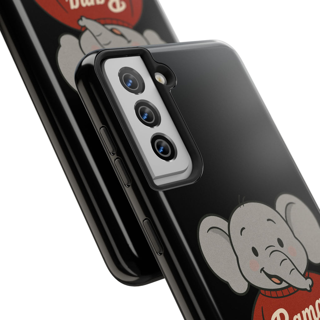 Alabama Elephant Tough Phone Case | Perfect for Alabama Fans | Gift for College Students | College Merchandise | Bama Unique Phone Cover