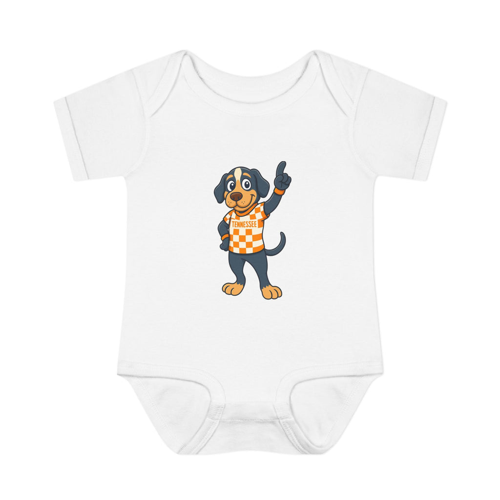Tennessee Dog Infant Bodysuit (NB-24M) | Cute Baby Outfit | Newborn Gift | Baby Shower Gift for Tennessee Football Fan