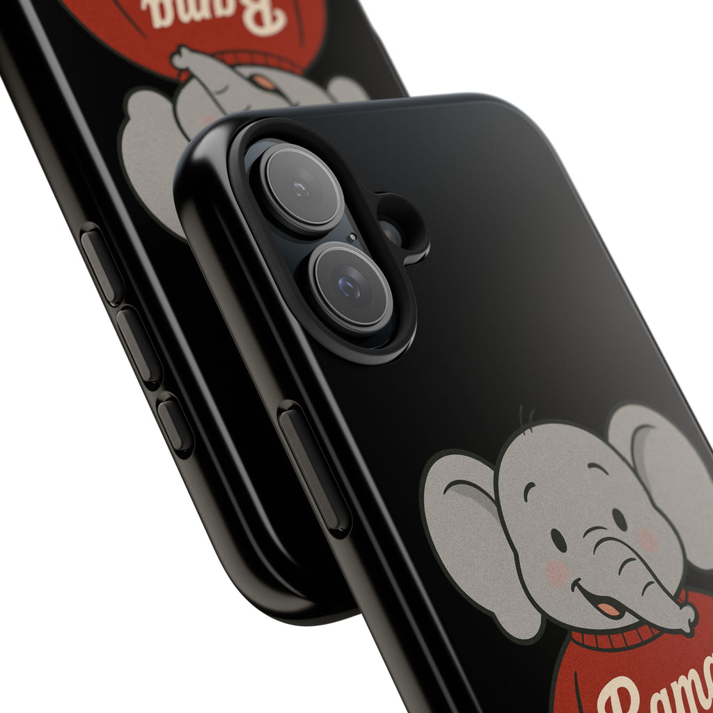 Alabama Elephant Tough Phone Case | Perfect for Alabama Fans | Gift for College Students | College Merchandise | Bama Unique Phone Cover