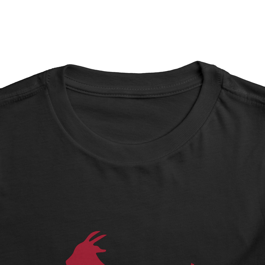 Saban GOAT Cute Toddler Tee (2T-5T) | Kids Animal Shirt | Funny Baby Gift | Summer T-Shirt | Alabama Football