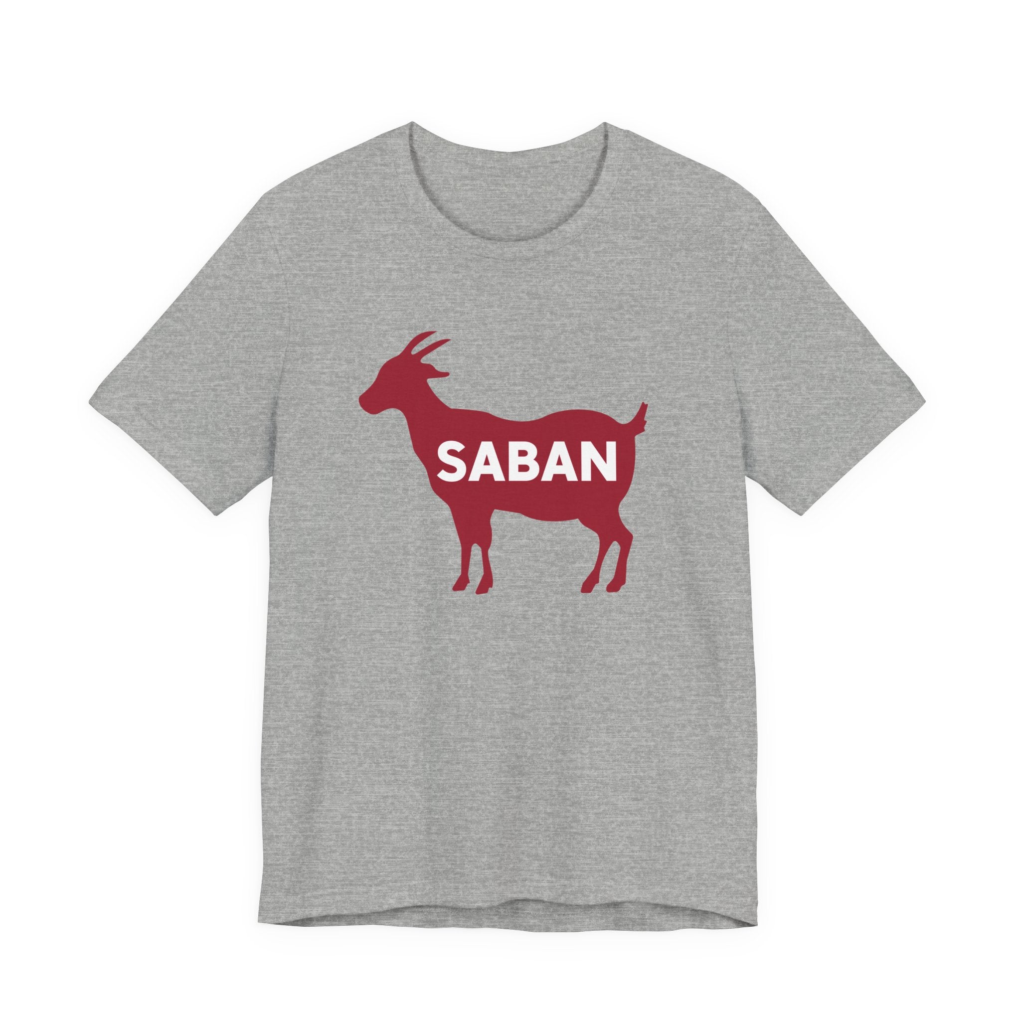 Saban Goat Unisex Jersey Tee, Casual Wear, Gift for Animal Lovers, Farm-Themed Fashion, Birthday or Holiday Gift