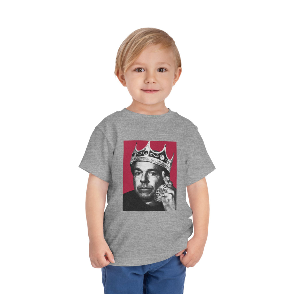 King Saban Toddler Shirt for Toddlers (2T-6T)| Alabama Football T-Shirt for Kids
