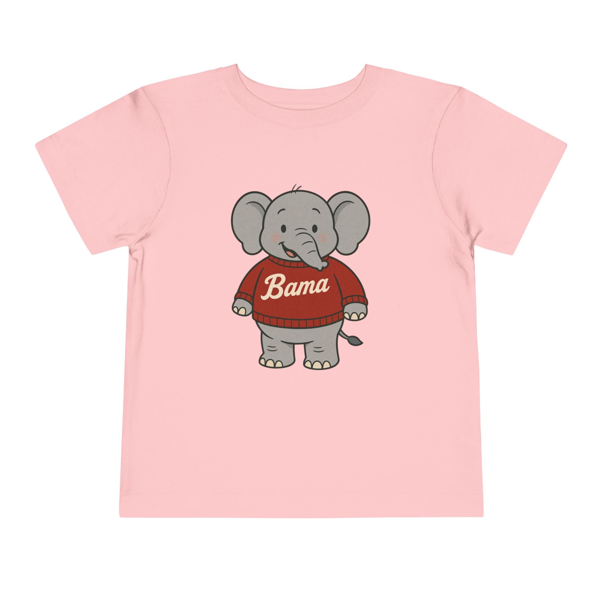 Alabama Elephant Toddler Tee (2T-5T) | Cute Baby Shirt | Children's Apparel |  Birthday Gift | Baby Shower Present
