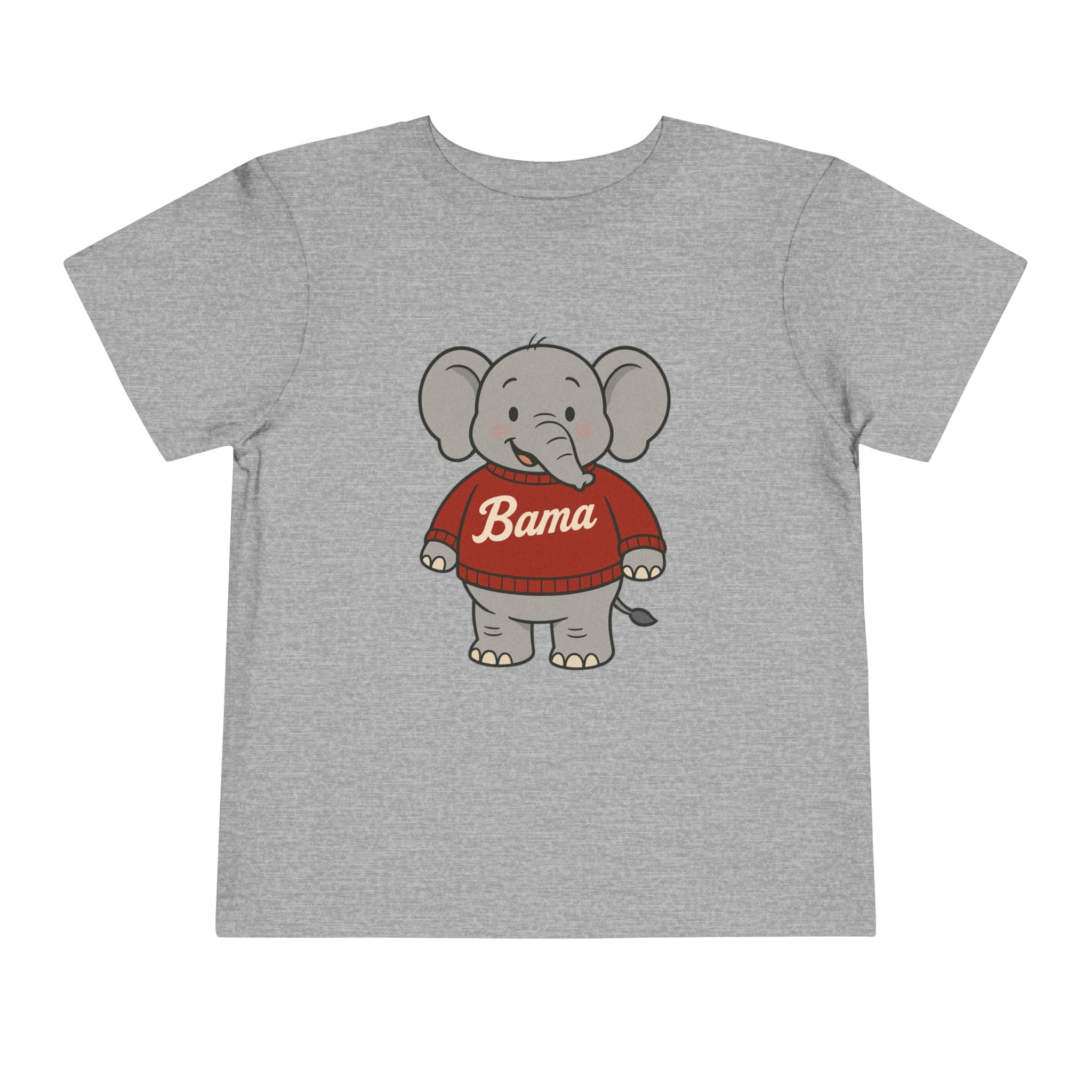 Alabama Elephant Toddler Tee (2T-5T) | Cute Baby Shirt | Children's Apparel |  Birthday Gift | Baby Shower Present