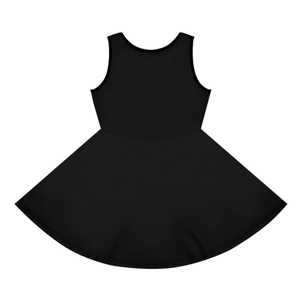 Adorable Girls' Sleeveless Sundress with Cute Elephant Design | Perfect for Alabama Football Fans (2T - XL)