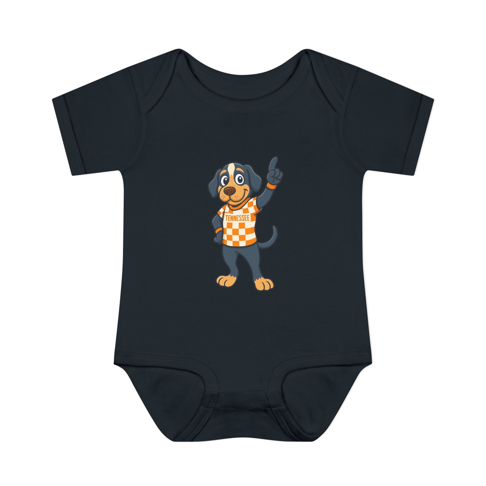Tennessee Dog Infant Bodysuit (NB-24M) | Cute Baby Outfit | Newborn Gift | Baby Shower Gift for Tennessee Football Fan