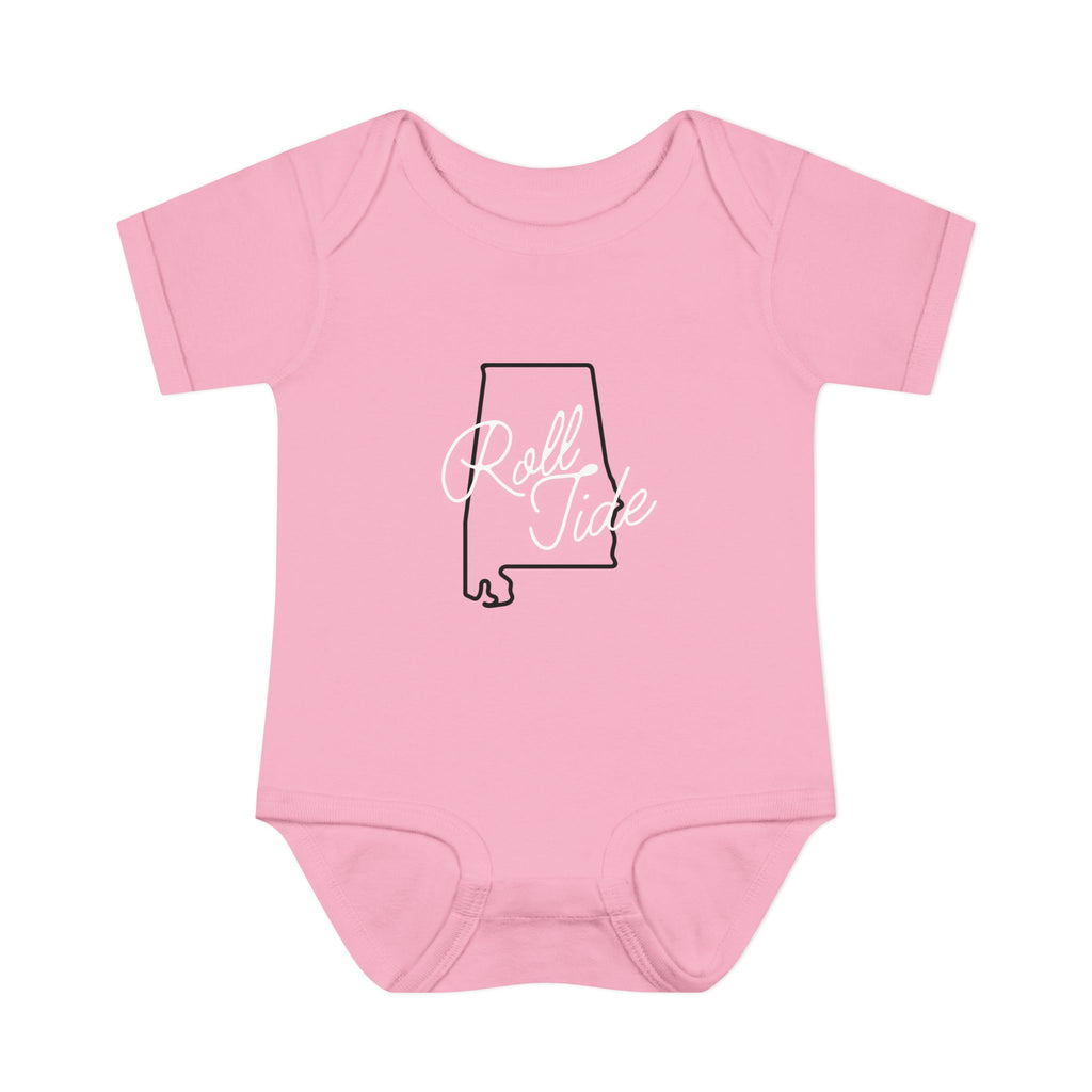Adorable Alabama Baby Bodysuit (NB-24M)| Cute Infant Outfit for Newborns | Perfect Tide Gift for Baby Showers | Tide Baby Clothes