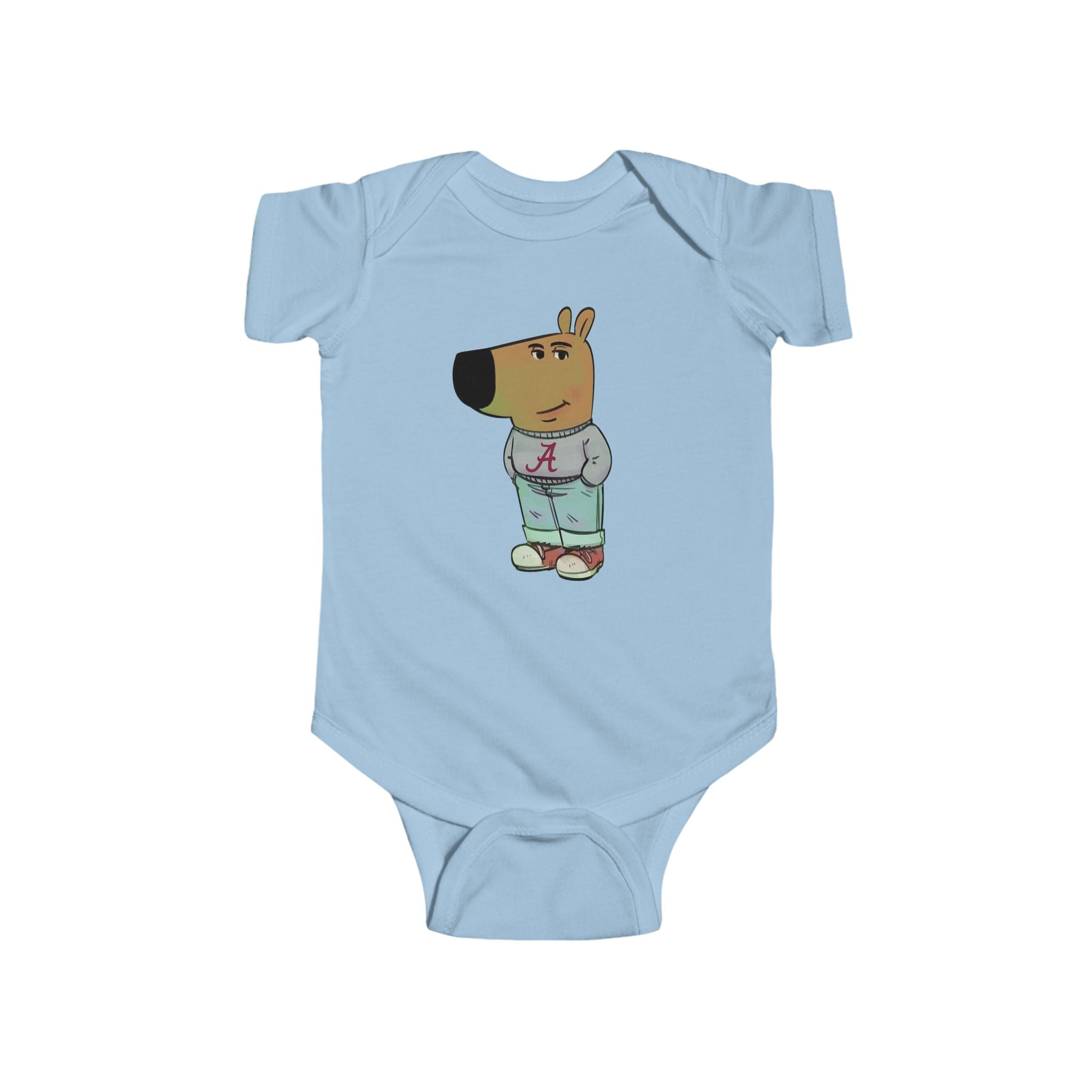 Infant Bodysuit, Chill Guy Meme Alabama Football Fan, Baby Shower Gift, Newborn Clothing, Funny Baby Onesie