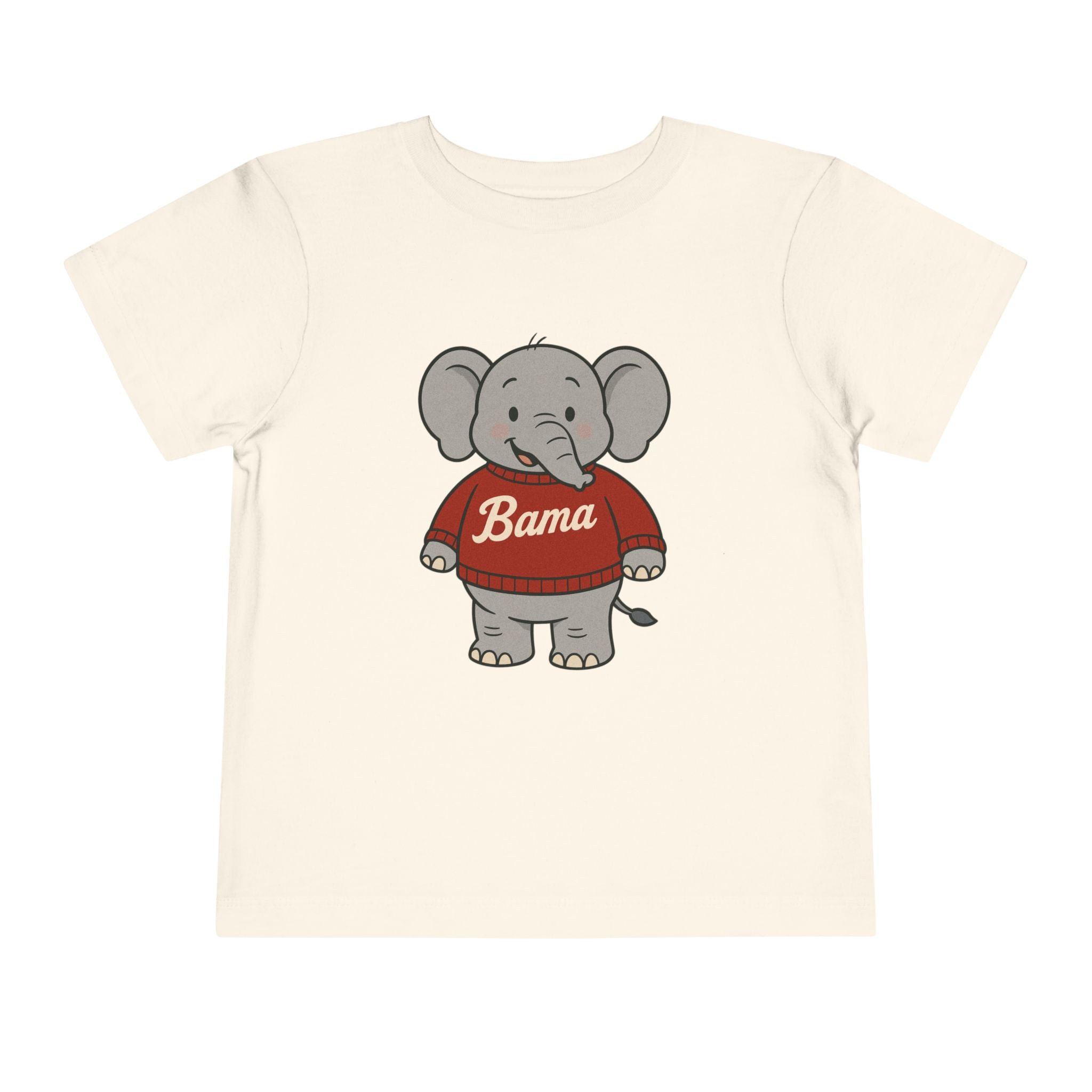 Alabama Elephant Toddler Tee (2T-5T) | Cute Baby Shirt | Children's Apparel |  Birthday Gift | Baby Shower Present
