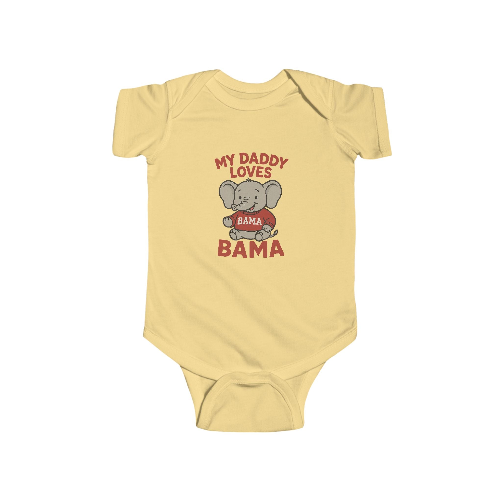 My Daddy Loves Bama Infant (NB-24M) | Cute Baby Outfit | Toddler Gift | Newborn Clothing | Baby Shower Present