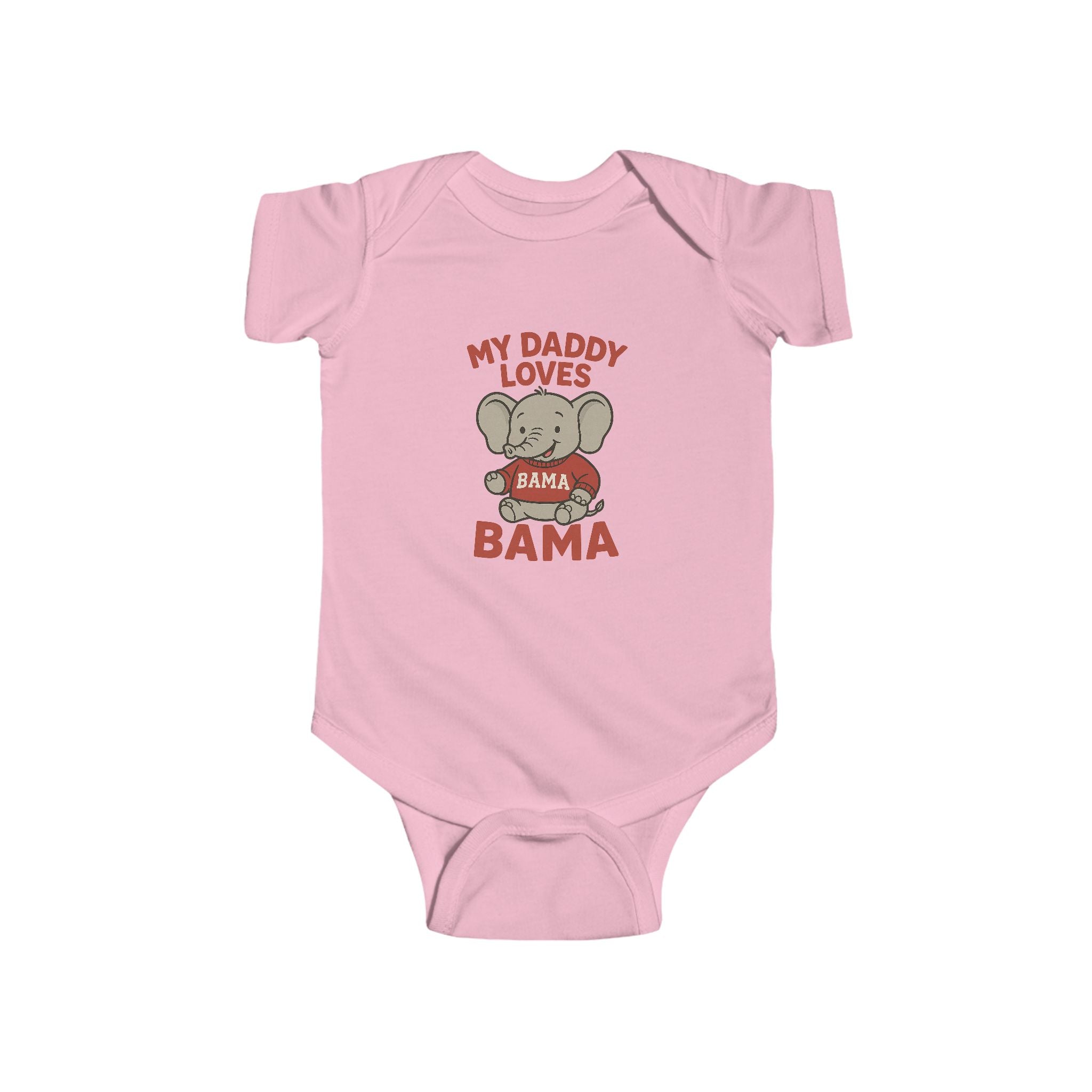My Daddy Loves Bama Infant (NB-24M) | Cute Baby Outfit | Toddler Gift | Newborn Clothing | Baby Shower Present