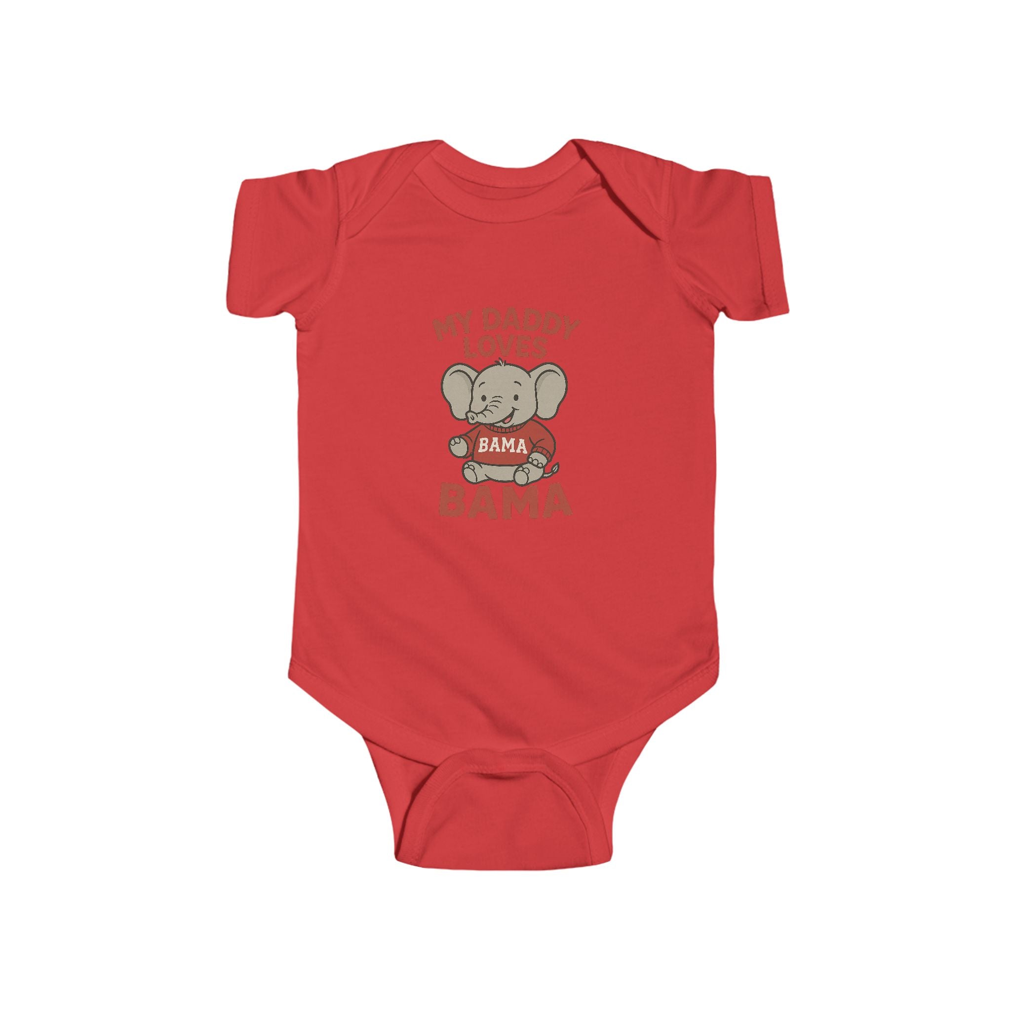 My Daddy Loves Bama Infant (NB-24M) | Cute Baby Outfit | Toddler Gift | Newborn Clothing | Baby Shower Present