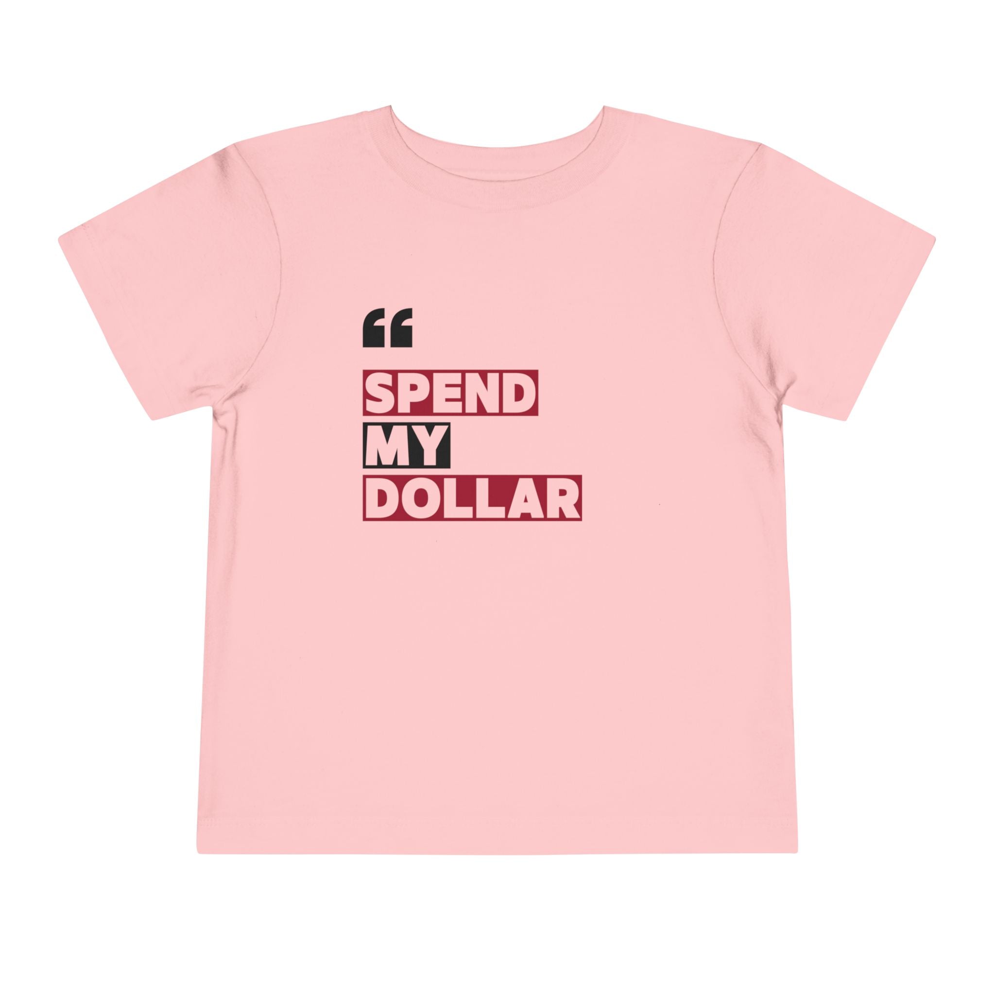Alabama Toddler Spend My Dollar Short Sleeve Tee (2T-5T) |  Tuscaloosa T-Shirt  | Cute Gift for Kids