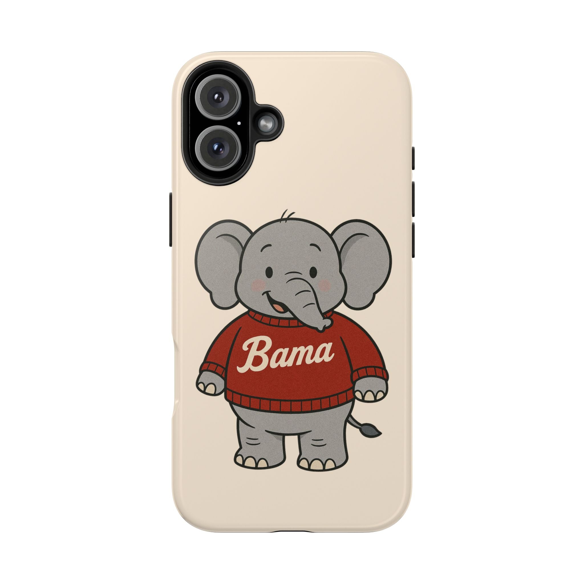 Alabama Phone Cases | Tough Bama Cases | Cute Animal Cases | Gifts for Students | Birthday Phone Accessories