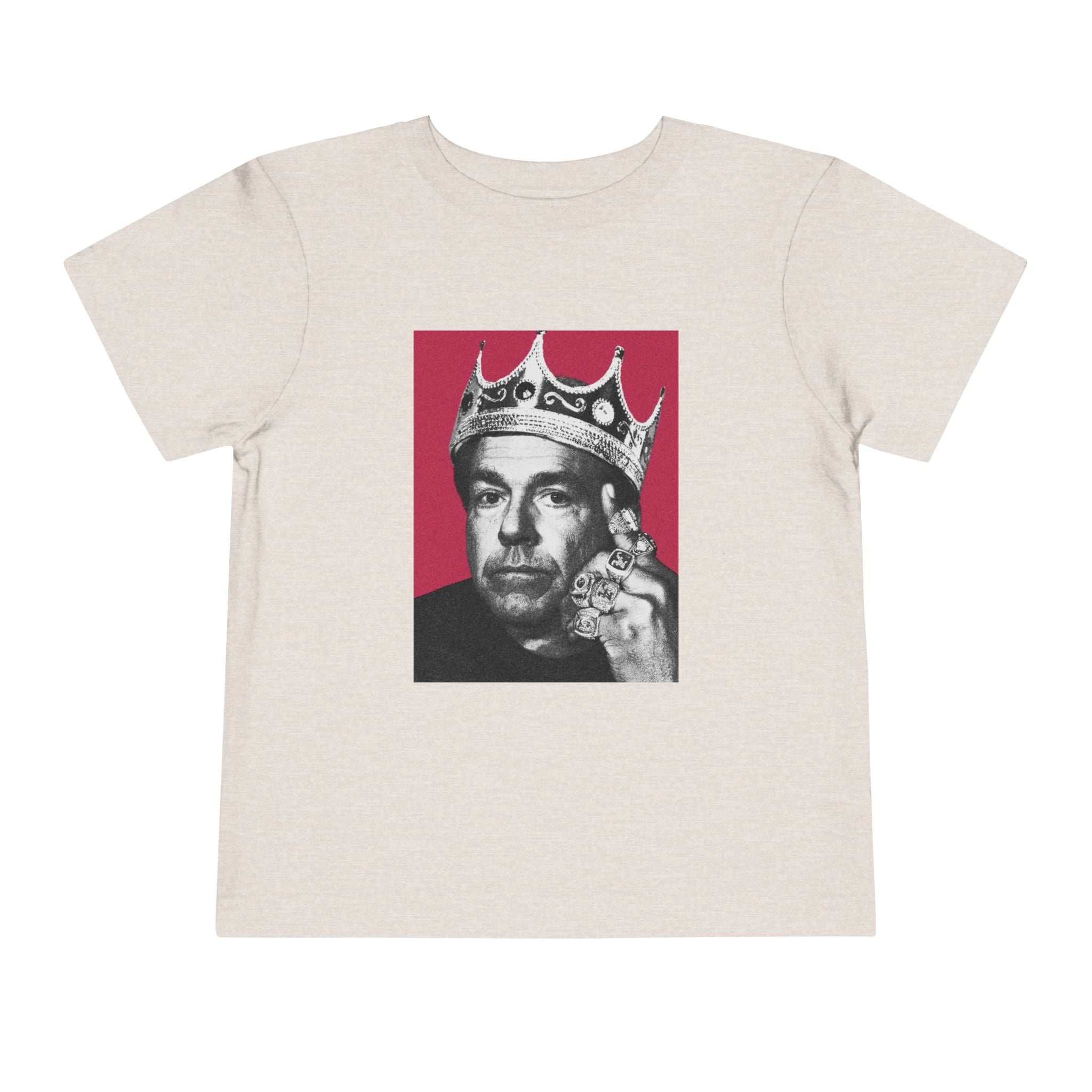 King Saban Toddler Shirt for Toddlers (2T-6T)| Alabama Football T-Shirt for Kids