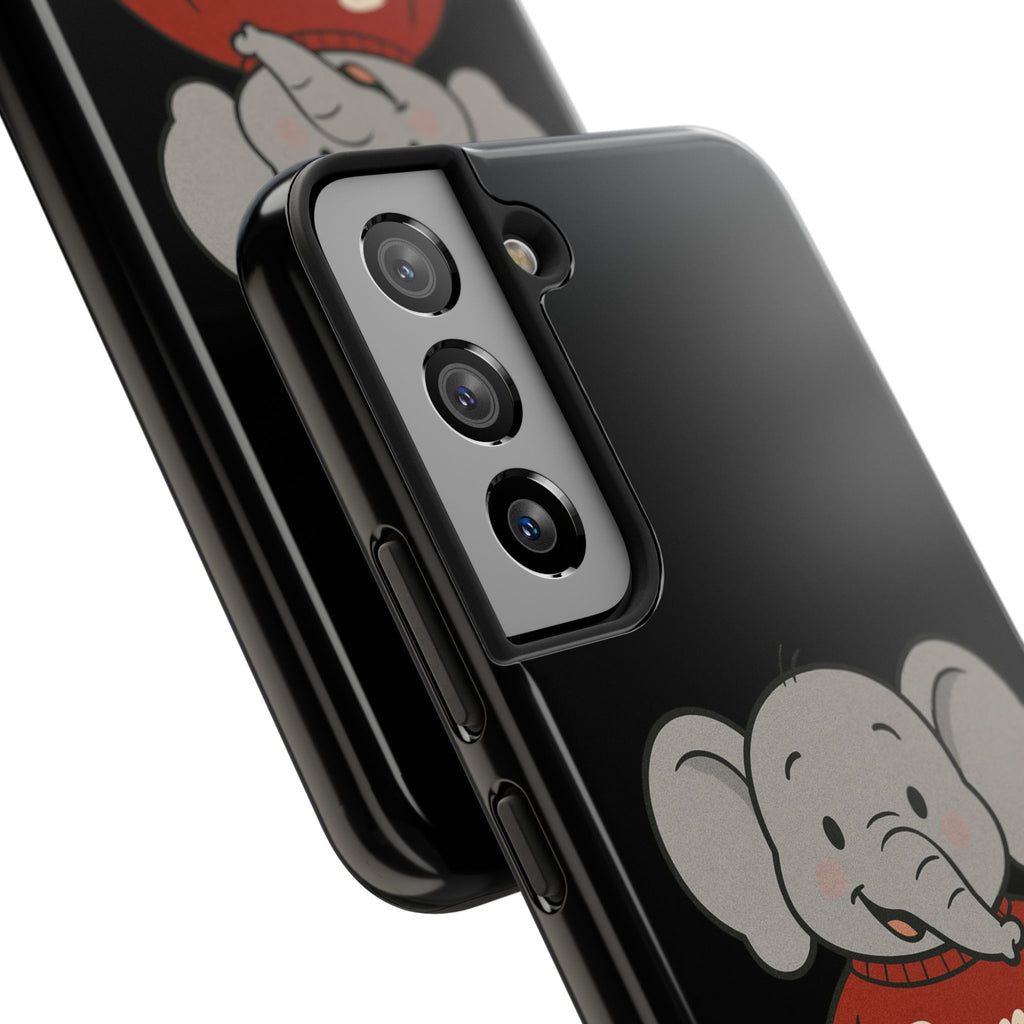 Alabama Elephant Tough Phone Case | Perfect for Alabama Fans | Gift for College Students | College Merchandise | Bama Unique Phone Cover